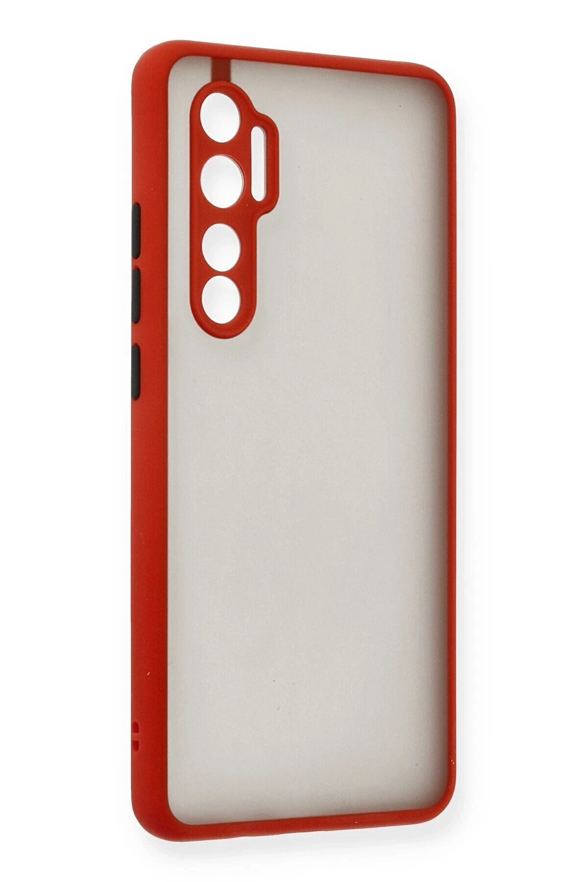 Xi̇aomi̇ Mi̇ Note 10 Li̇te Kılıf Montreal Si̇li̇kon Kapak - Kırmızı - Dropx3822-3380