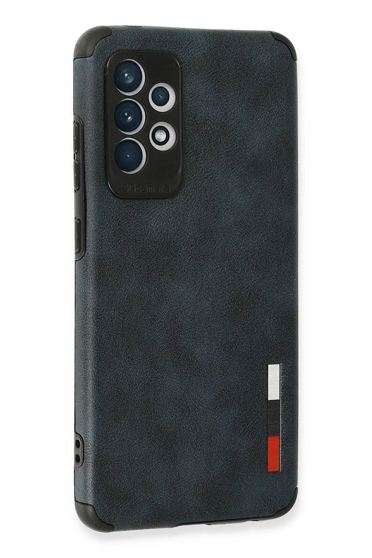 Samsung Galaxy A72 Kılıf Loop Deri̇ Si̇li̇kon - Laci̇vert - Dropx4621-6383