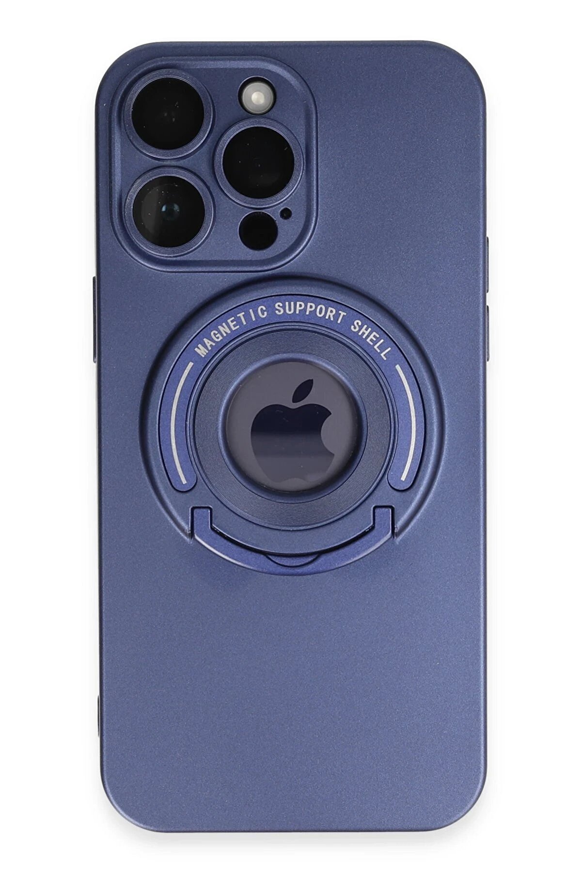 CepteToptan iPhone 13 Pro Max Kılıf Lukka Magneticsafe Kapak - Lacivert - DROPX6015-1685