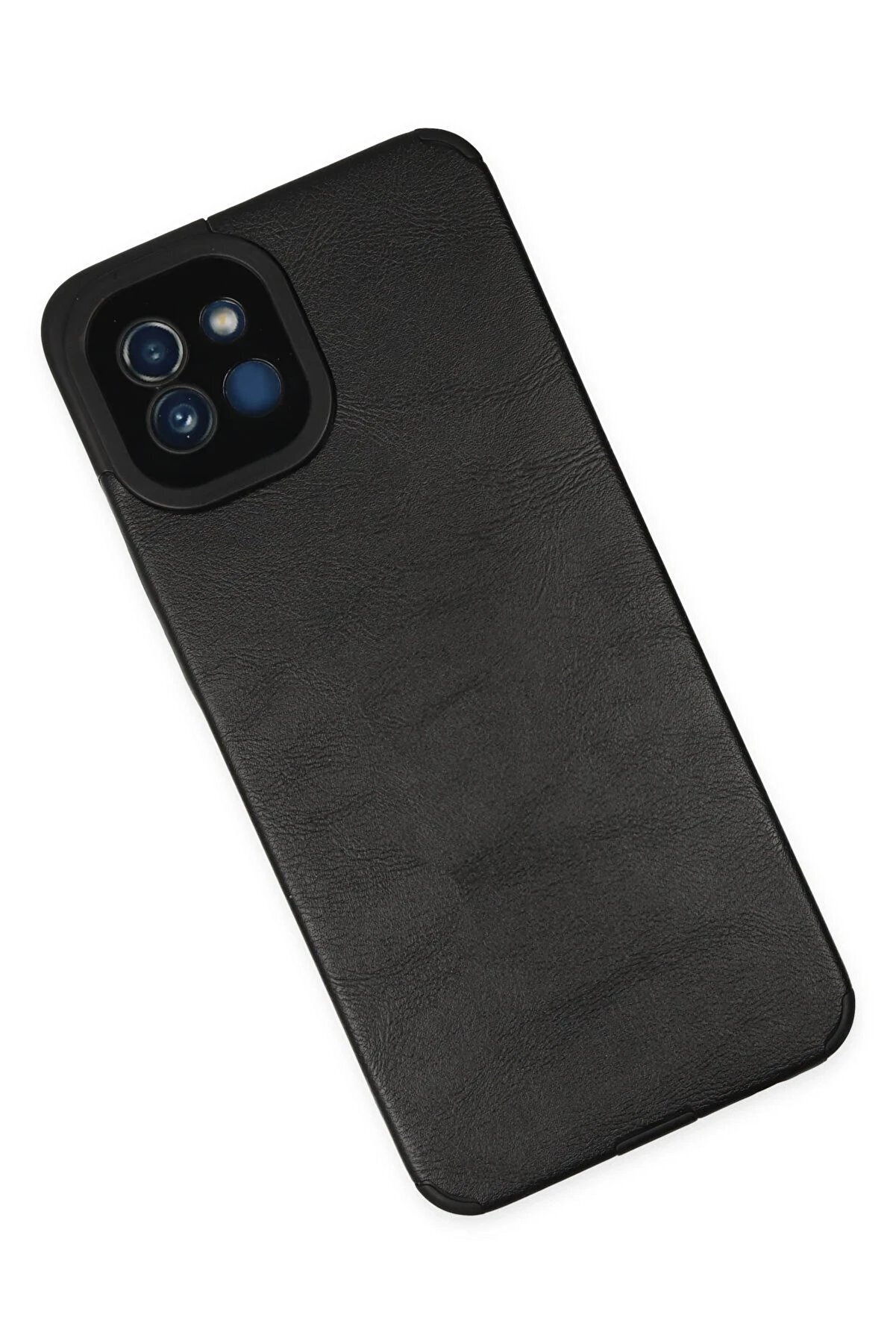 Samsung Galaxy A03 Kılıf Loop Deri̇ Si̇li̇kon - Si̇yah - Dropx5359-6606