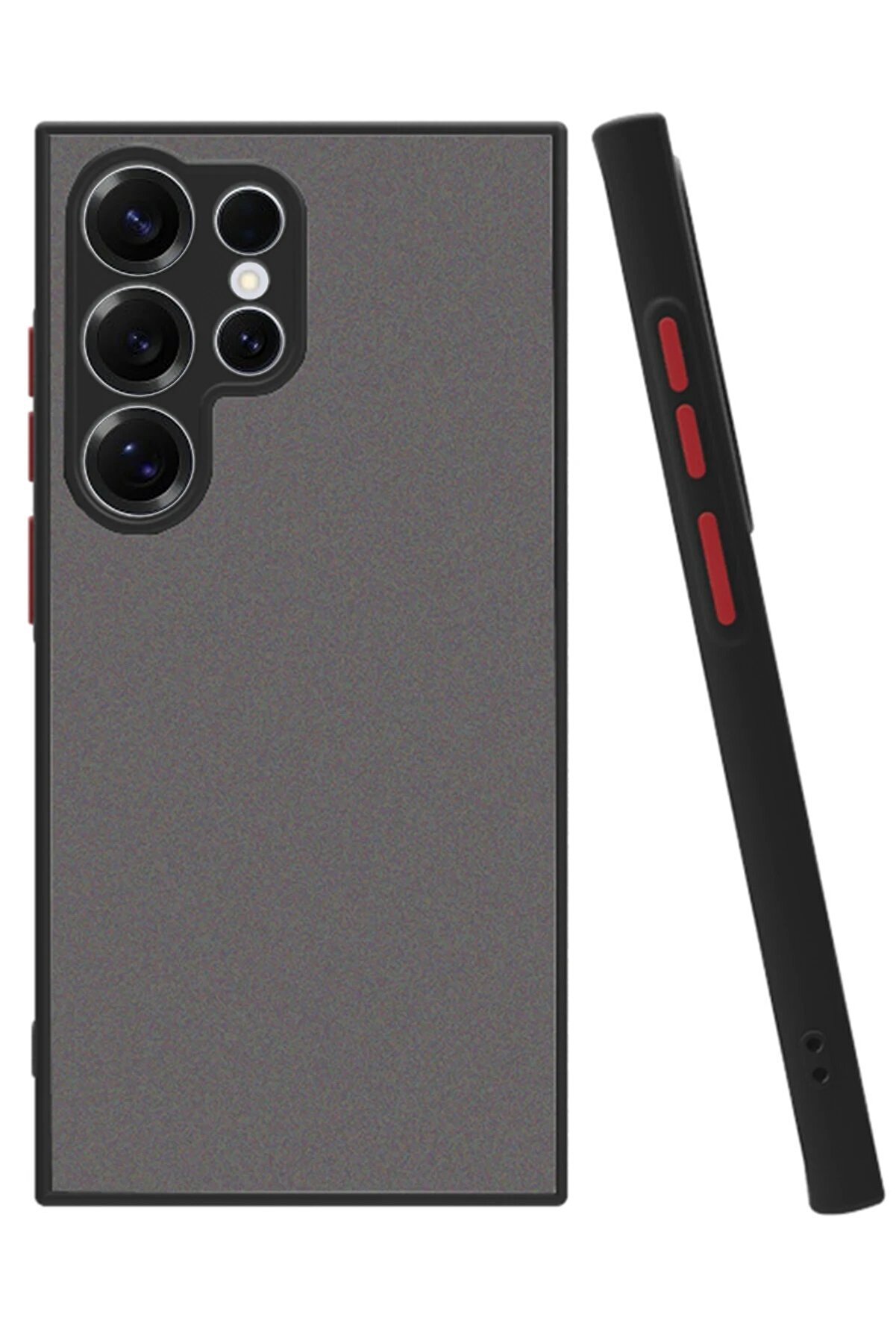 CepteToptan Samsung Galaxy S25 Ultra Kılıf Montreal Silikon Kapak - Siyah - DROPX7562-5716