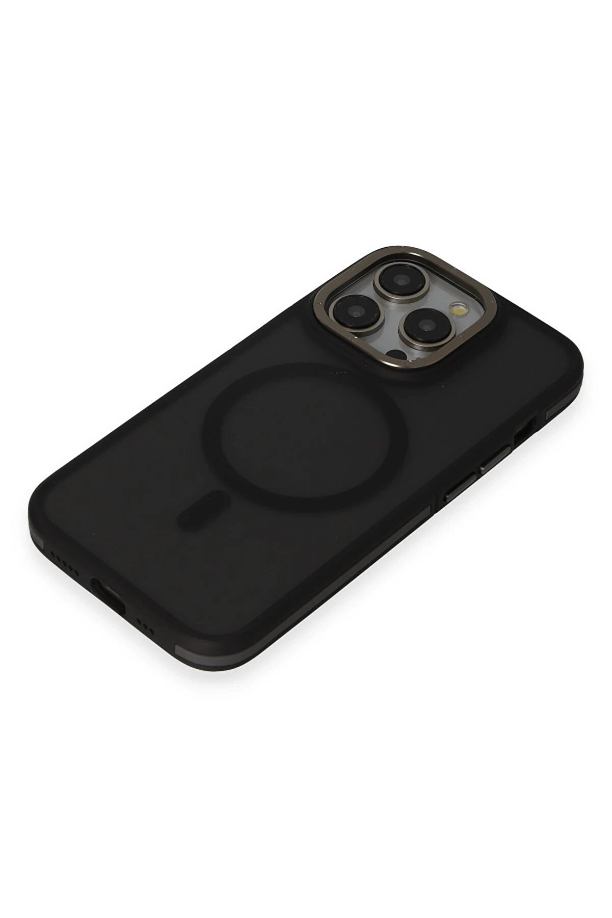 İphone 14 Pro Max Kılıf Rocky Magsafe Kapak - Si̇yah - Dropx2865-9602