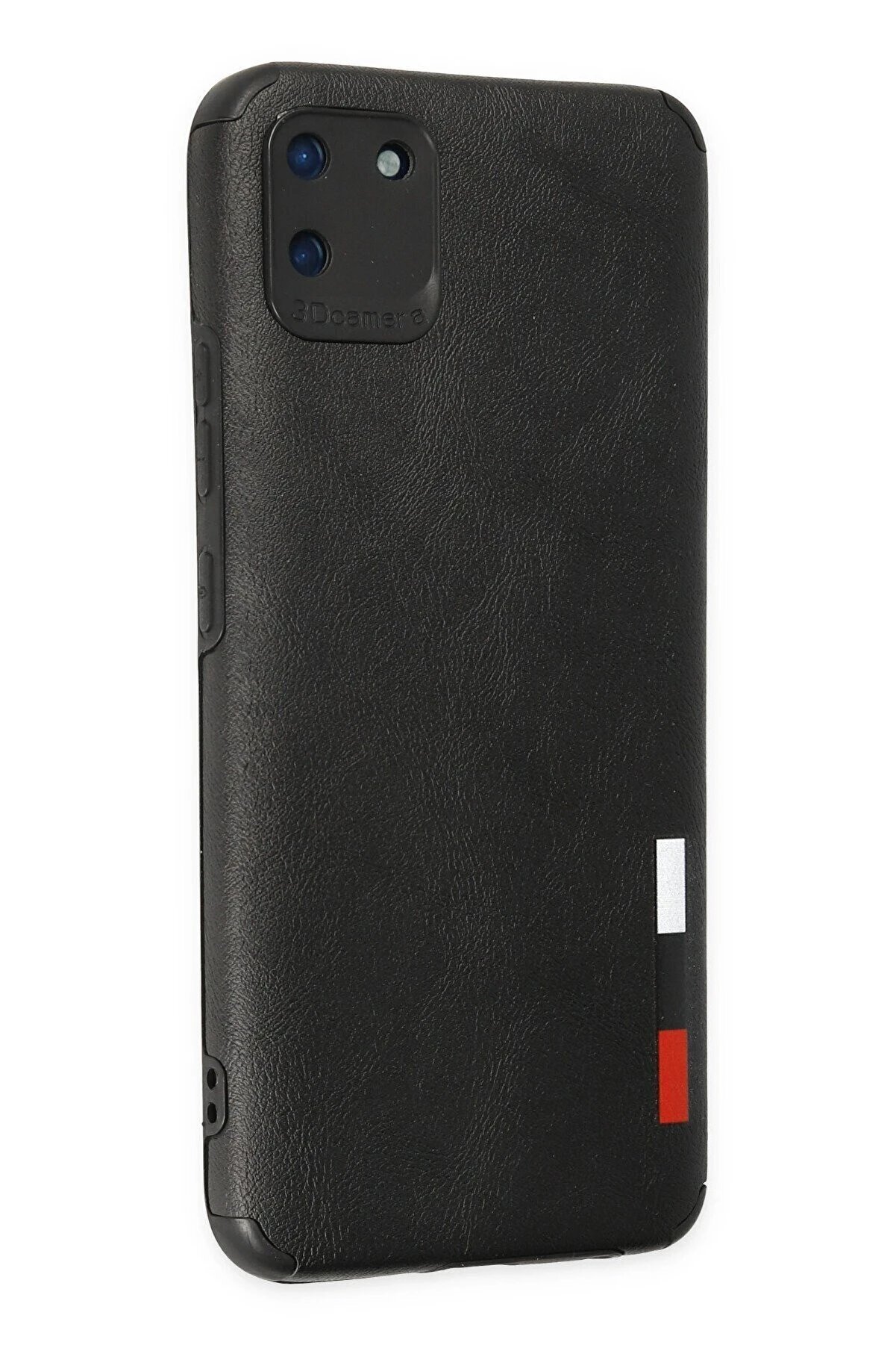 Realme C11 Kılıf Loop Deri̇ Si̇li̇kon - Si̇yah - Dropx5891-3401