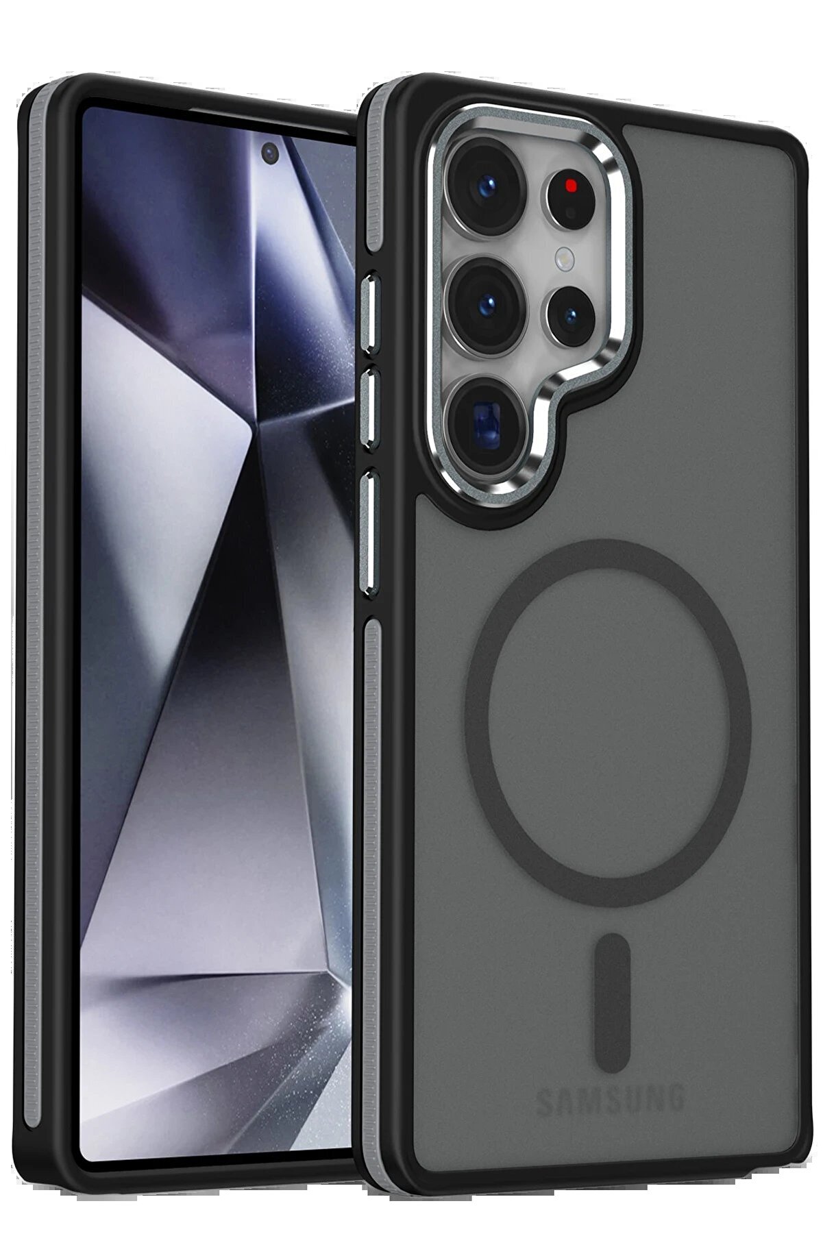 CepteToptan Samsung Galaxy S25 Ultra Winner Magsafe Kapak - Siyah - DROPX4692-6177