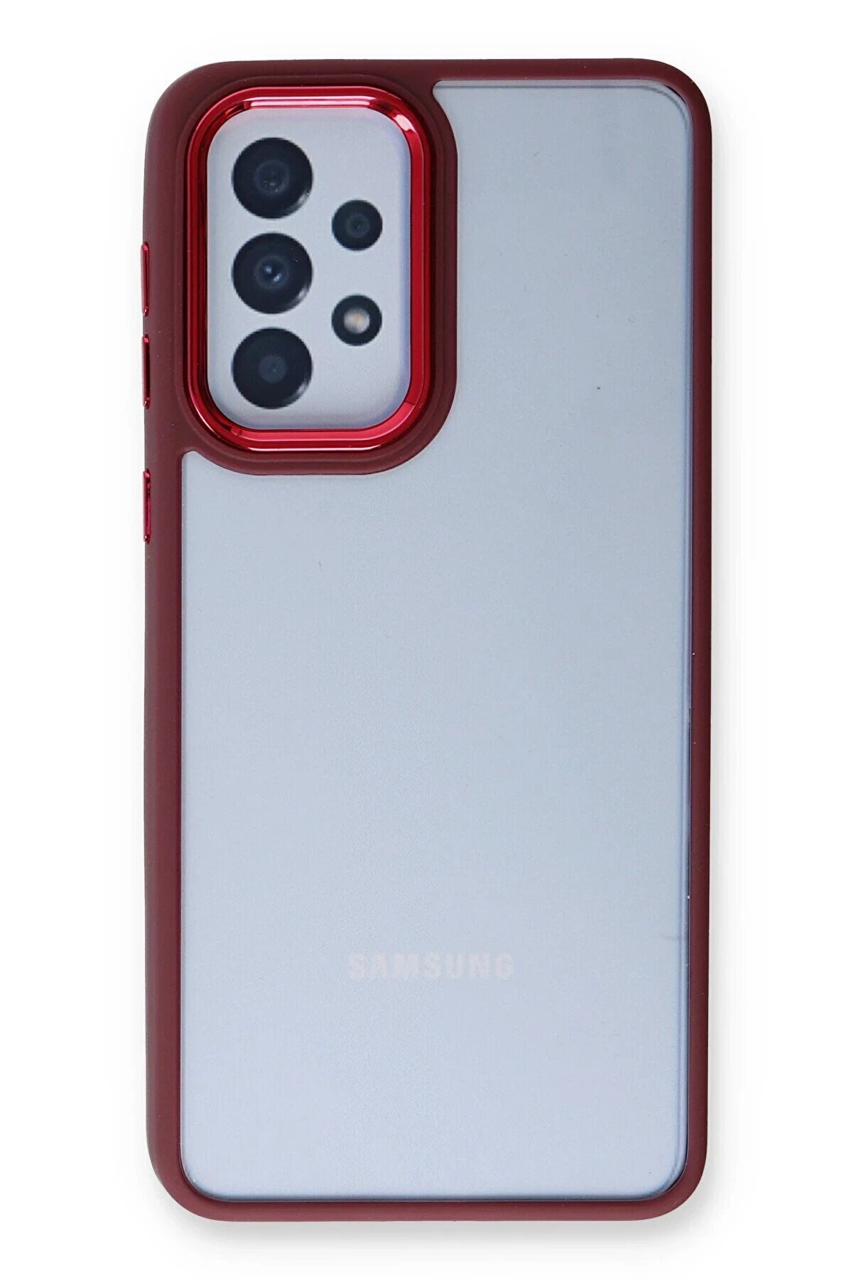 Samsung Galaxy A73 5G Kılıf Dora Kapak - Kırmızı - Dropx3222-3946