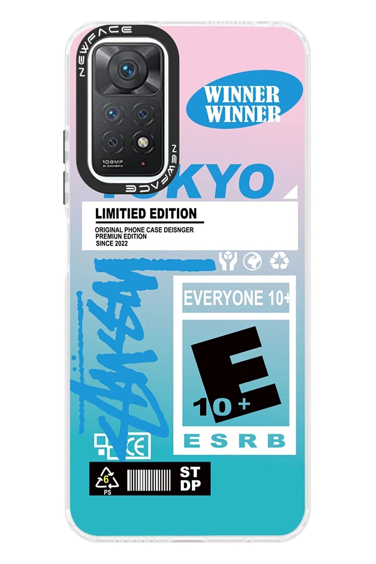 CepteToptan Xiaomi Redmi Note 11 Pro Kılıf Estoril Desenli Kapak - Estoril - 1 - DROPX4477-7496