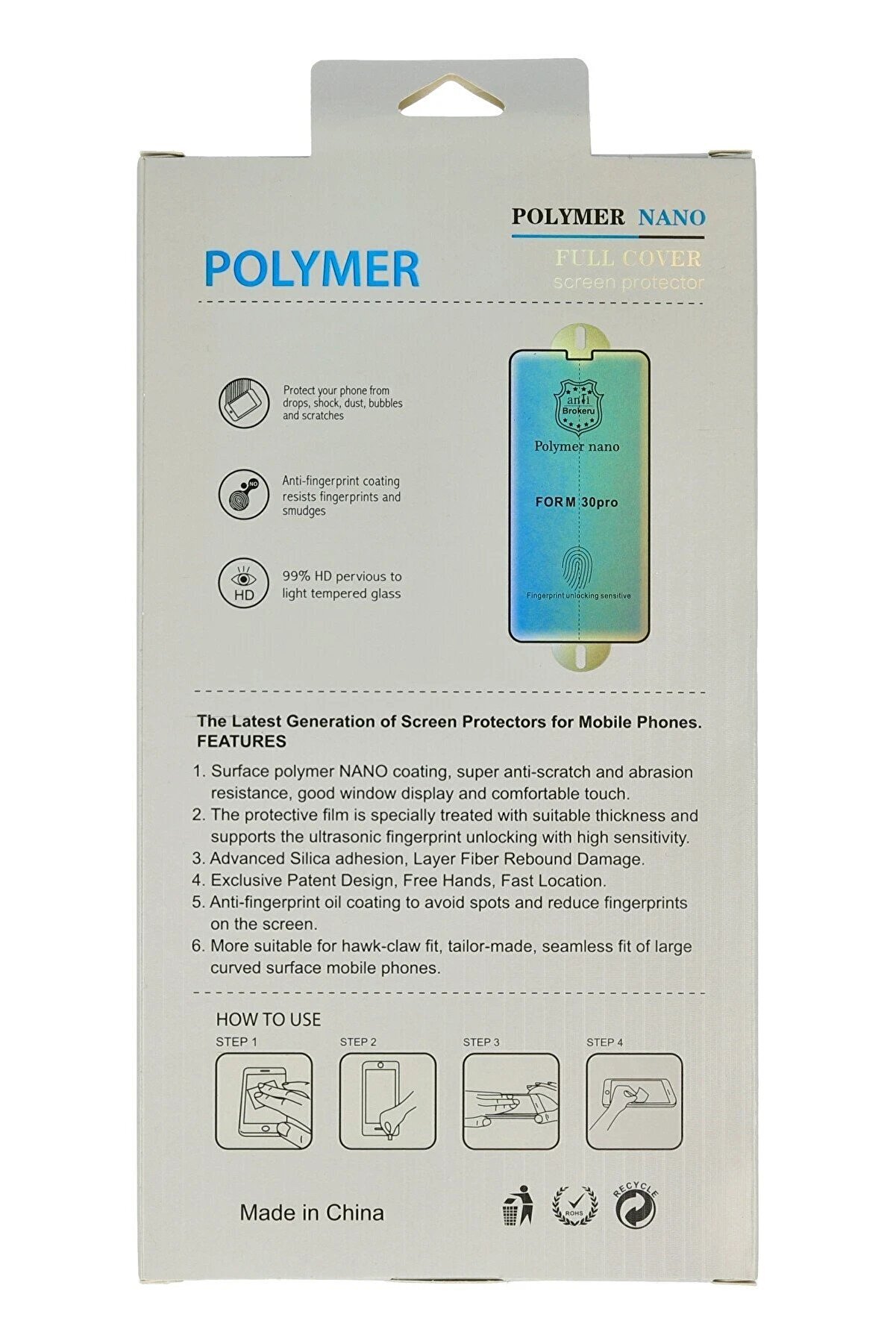 Xi̇aomi̇ Mi̇ 10 Li̇te Polymer Nano Ekran Koruyucu - Dropx4270-9320