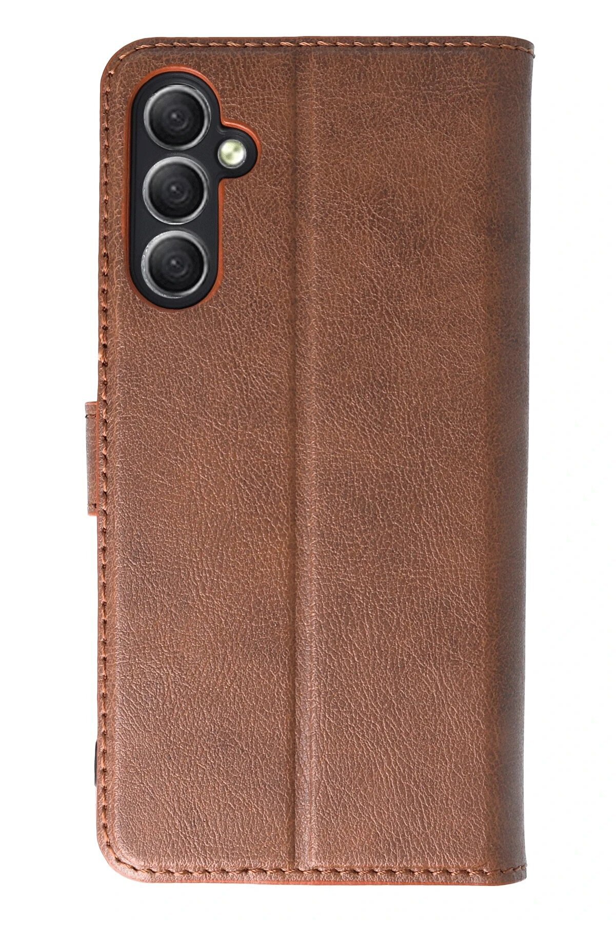 Samsung Galaxy A24 4G Kılıf Trend S Plus Kapaklı Kılıf - Taba - Dropx2595-8929