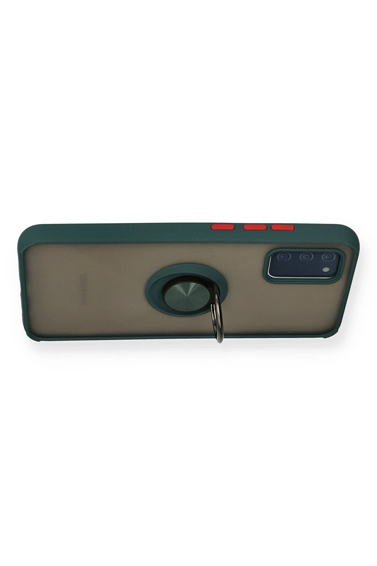 Samsung Galaxy A02S Kılıf Montreal Y&uuml;z&uuml;kl&uuml; Si̇li̇kon Kapak - Yeşi̇l - Dropx9595-5721