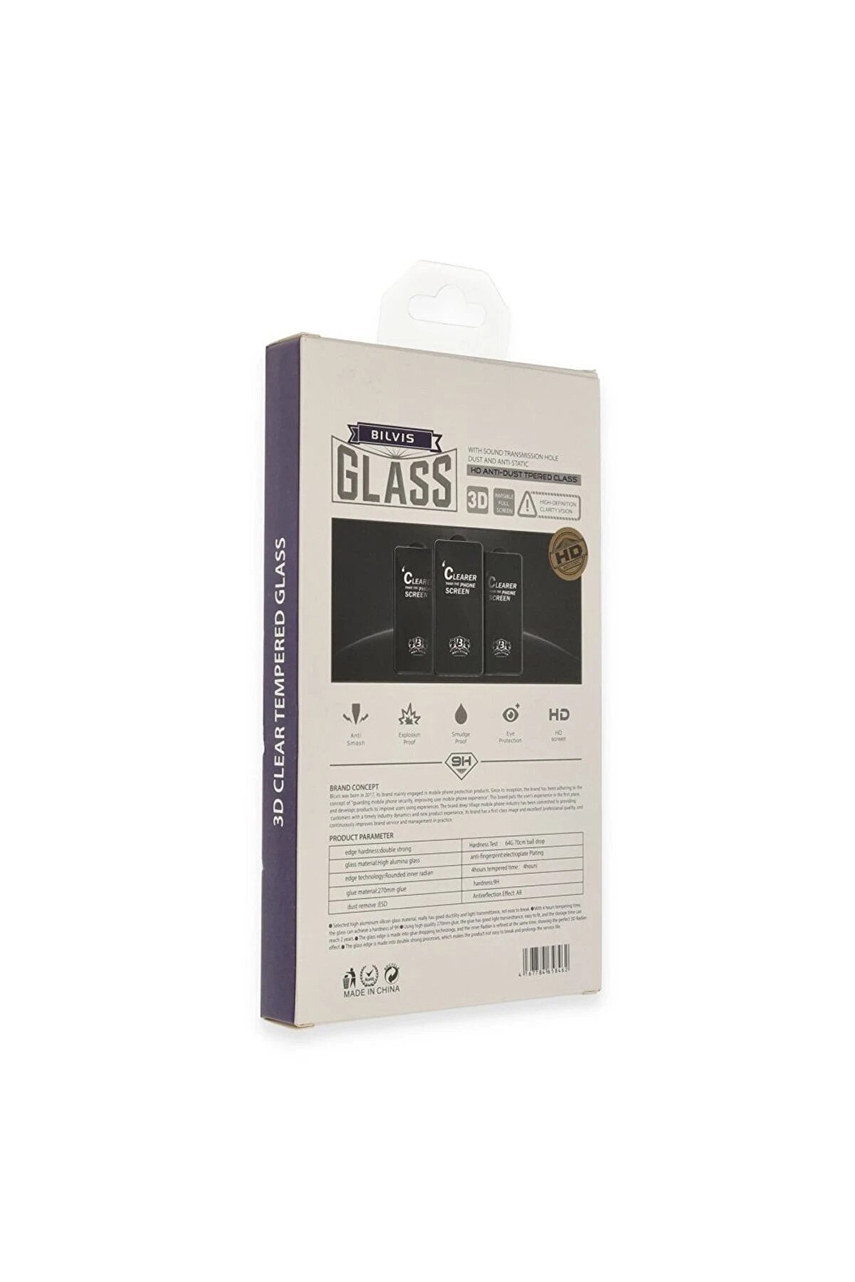 İphone 16 Plus Bi̇lvi̇s 3D Cam Ekran Koruyucu - Dropx3278-1568