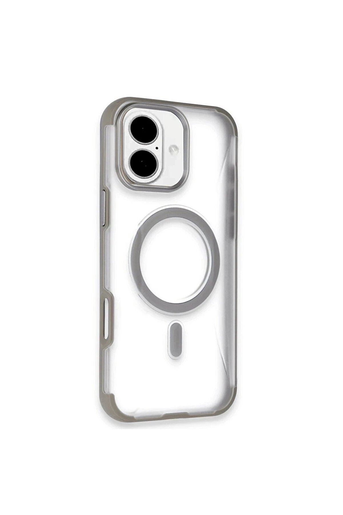 CepteToptan iPhone 16 Hilton Magsafe Kapak - Titan Gri - BRH021022-5584