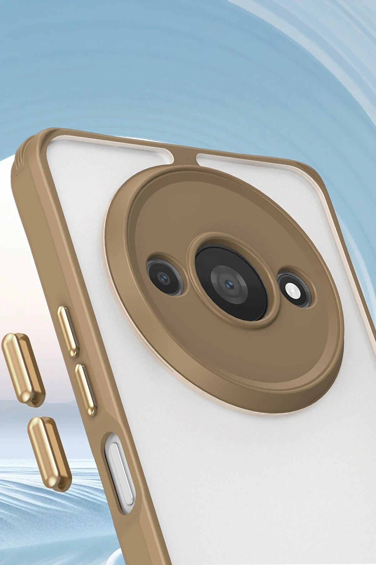 Xi̇aomi̇ Redmi̇ A3 4G Kılıf Penta Si̇li̇kon Kılıf - Si̇yah - Dropx7650-4214