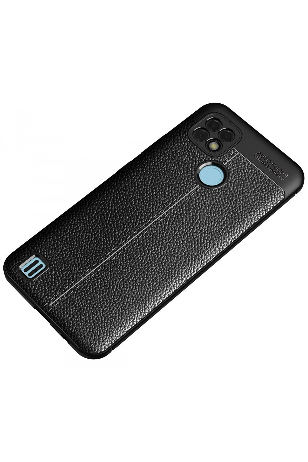 Realme C21 Kılıf Auto Focus Kapak - Si̇yah - Dropx3139-1033