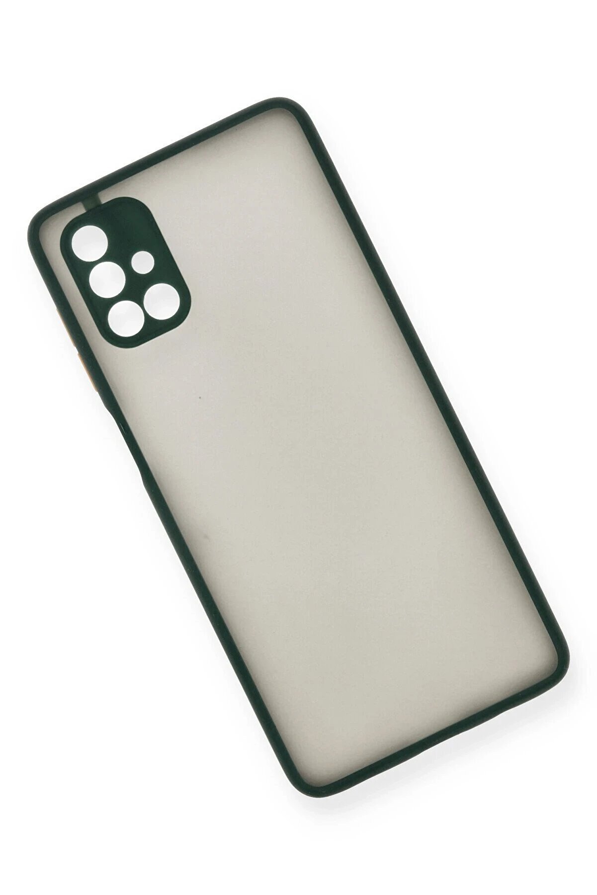 Samsung Galaxy M51 Kılıf Montreal Si̇li̇kon Kapak - Yeşi̇l - Dropx2546-5165