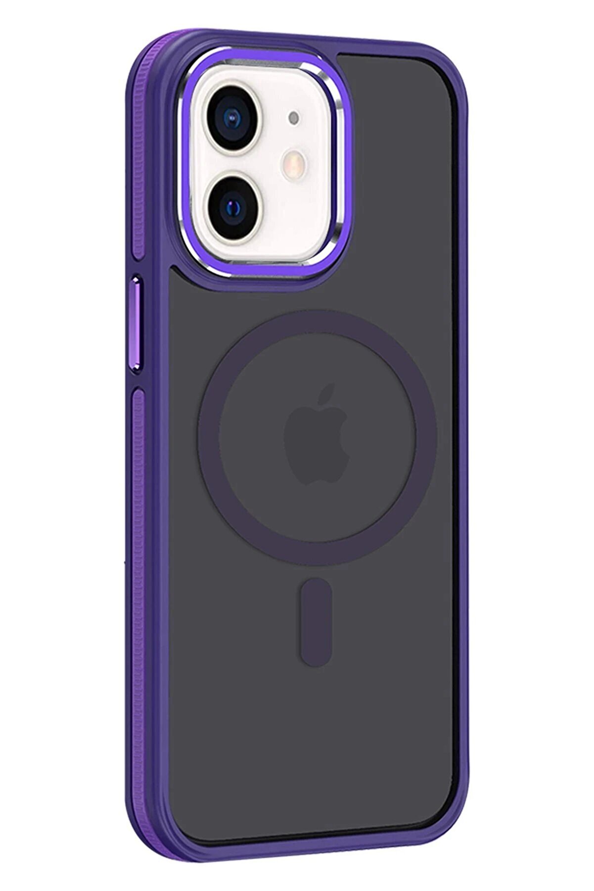 CepteToptan iPhone 11 Winner Magsafe Kapak - Derin Mor - DROPX2505-6600