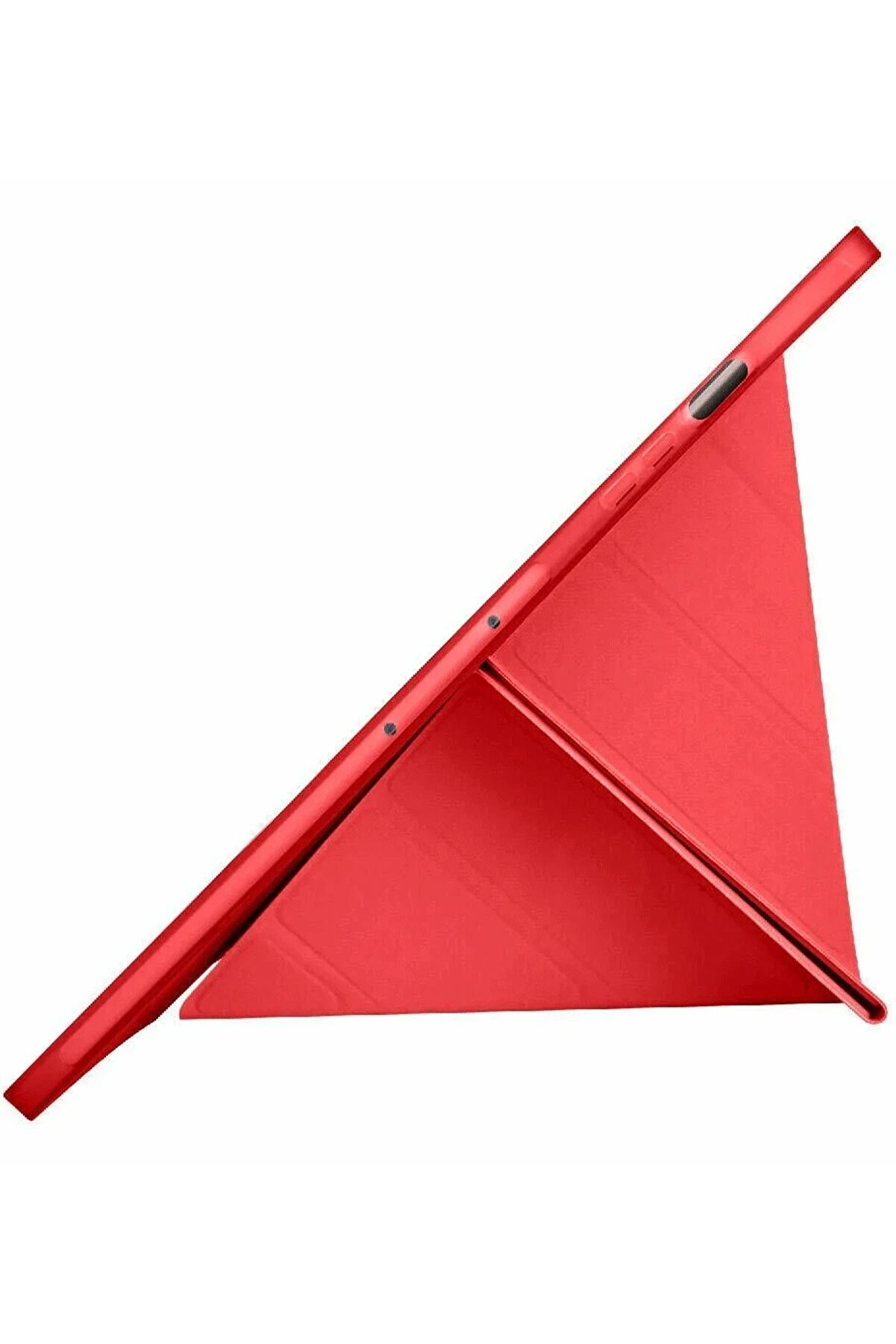 Samsung Galaxy X510 Tab S9 Fe 11 Kılıf Kalemli̇kli̇ Mars Tablet Kılıfı - Kır - Dropx5646-2470