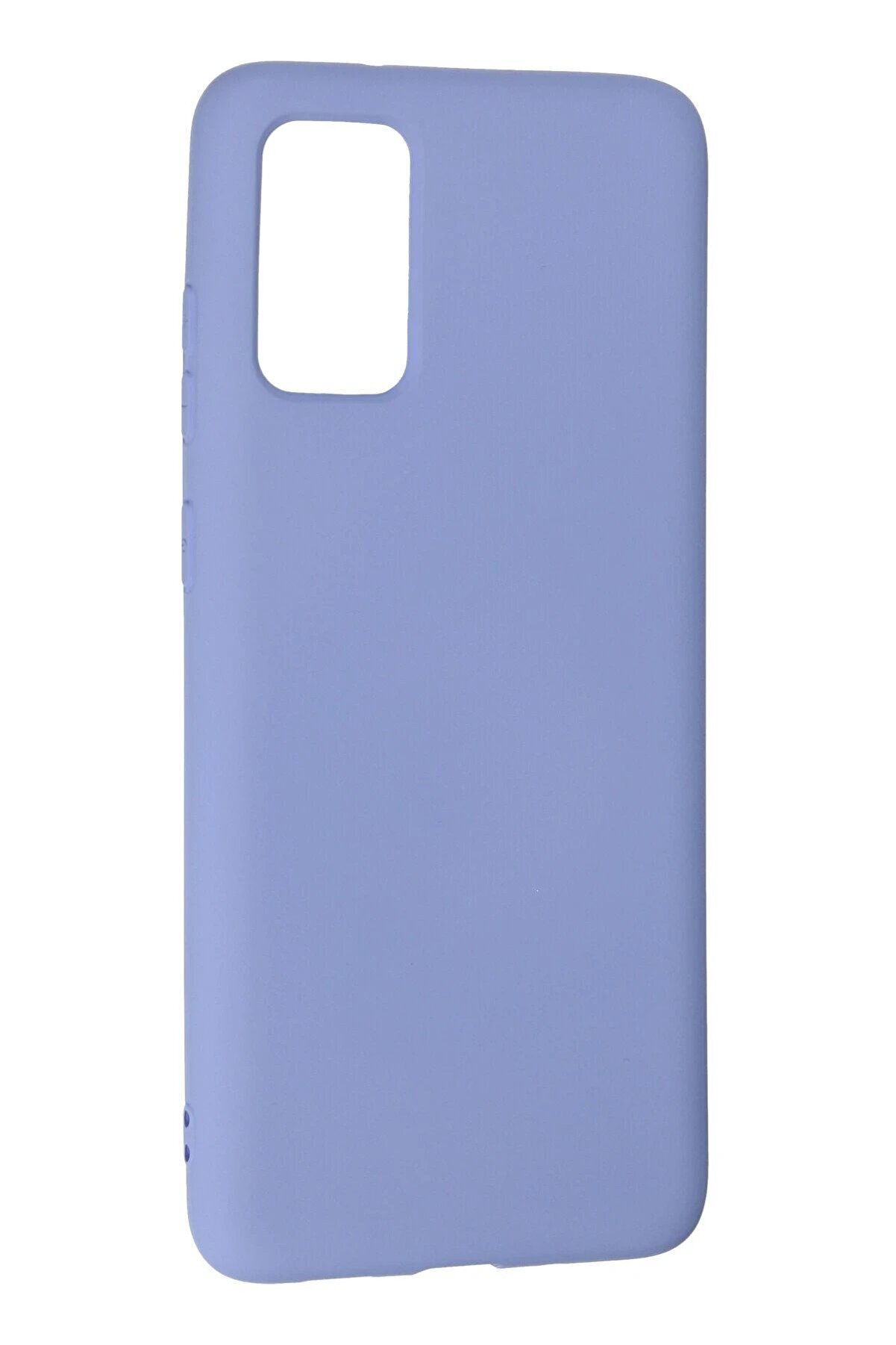 Samsung Galaxy S20 Plus Kılıf Nano İ&ccedil;i̇ Kadi̇fe Si̇li̇kon - Li̇la - Dropx8099-4680