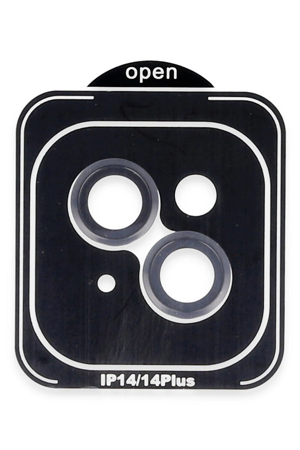 CepteToptan iPhone 14 PVD Metal Kamera Lens - Siyah - DROPX7191-1765