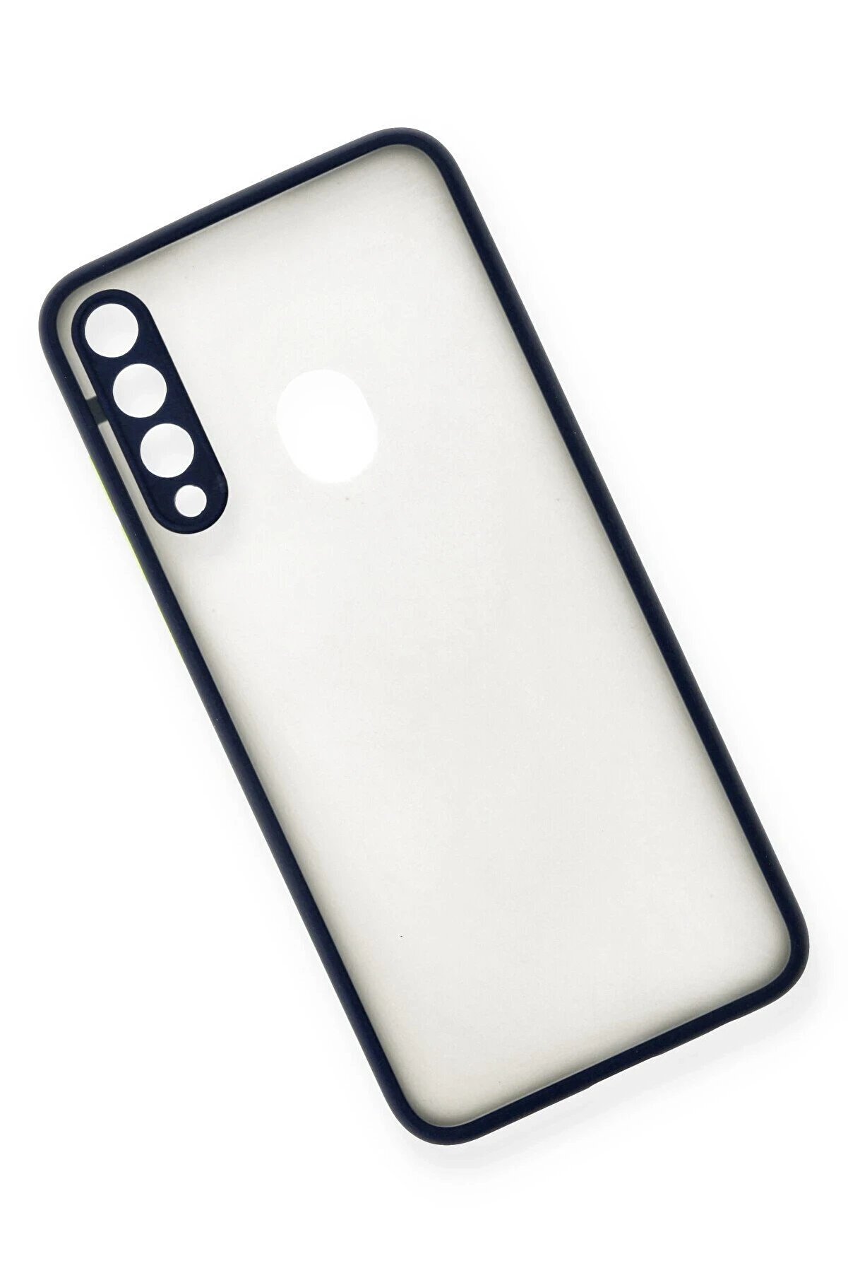 Huawei̇ Y6P Kılıf Montreal Si̇li̇kon Kapak - Laci̇vert - Dropx6767-8128