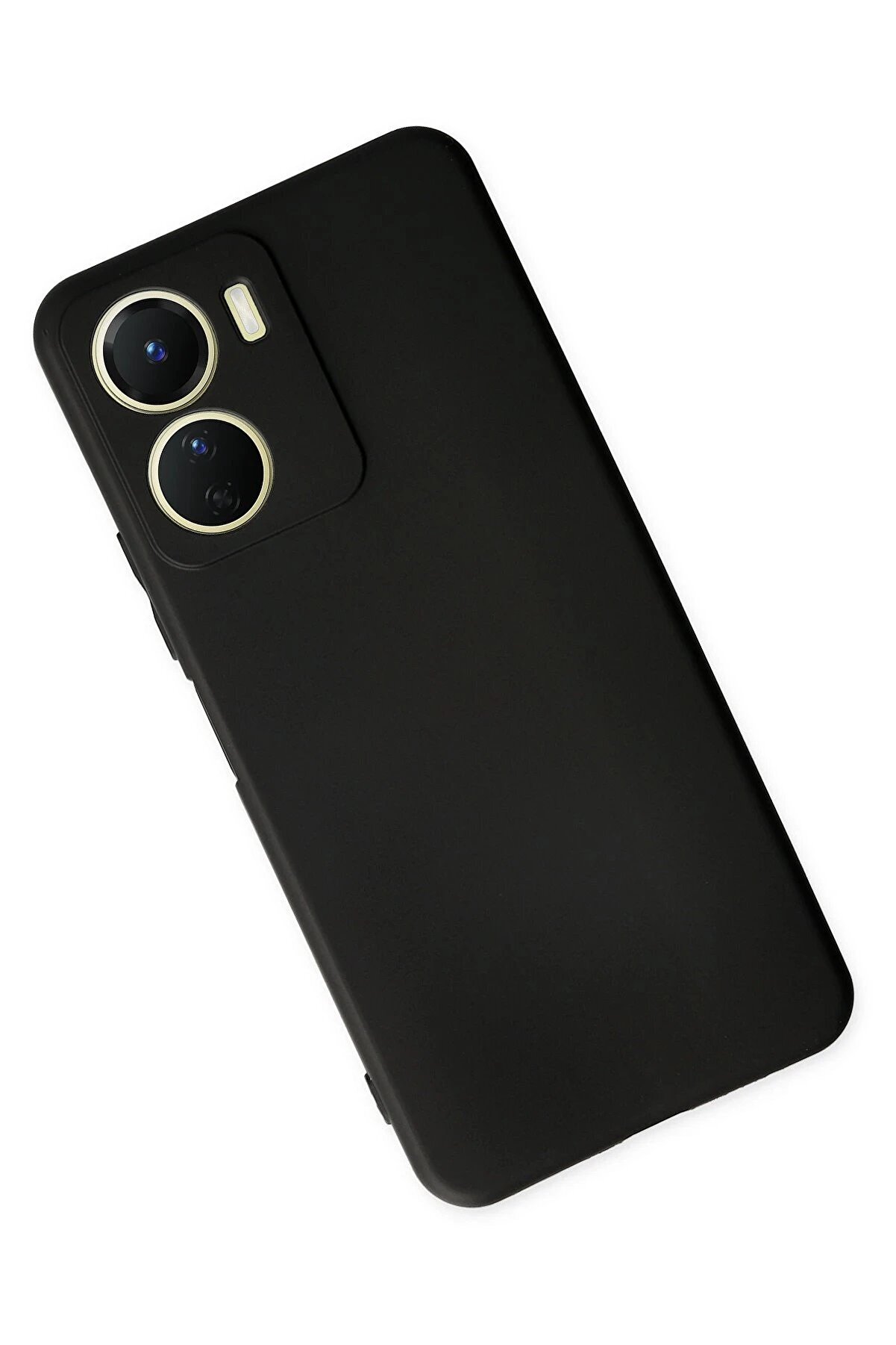 Vi̇vo Y16 Kılıf Fi̇rst Si̇li̇kon - Si̇yah - Dropx9457-6960