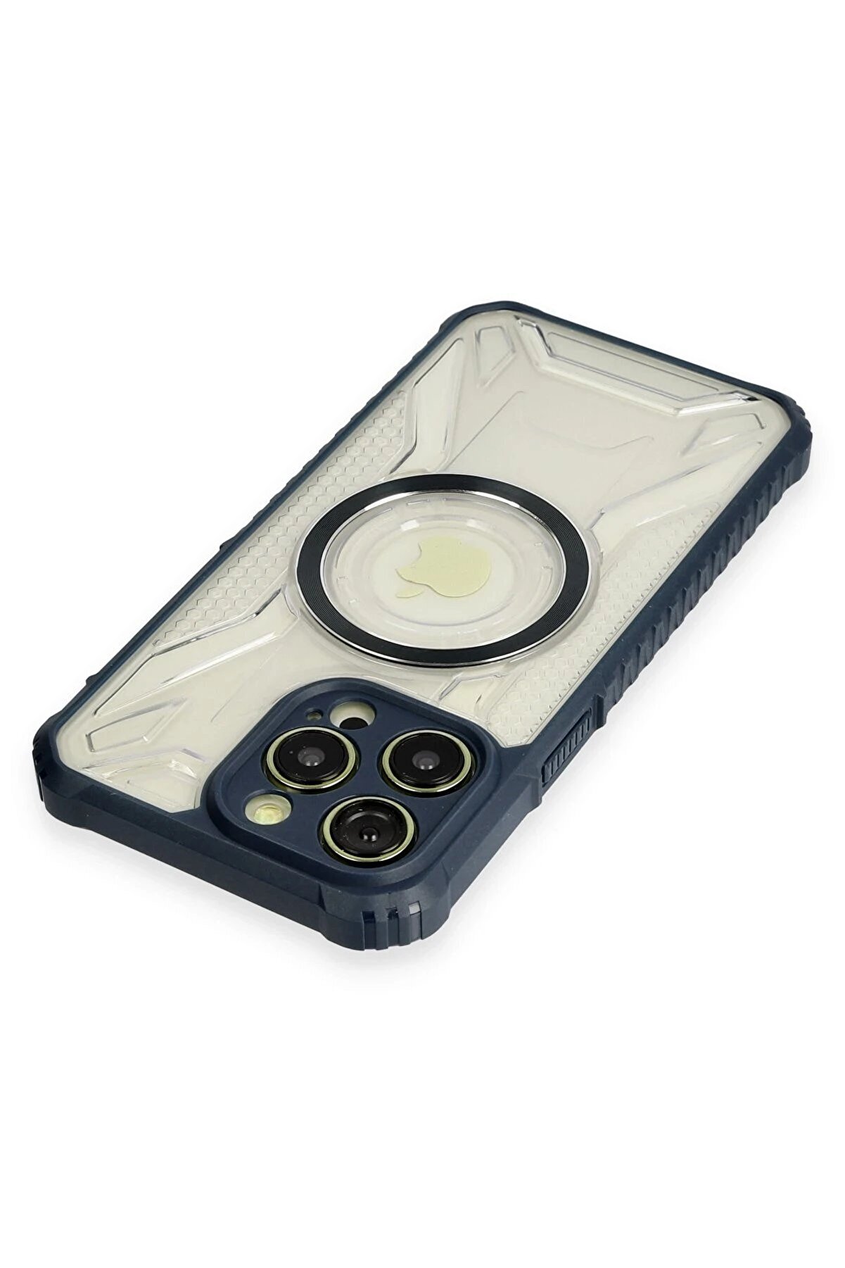 İphone 12 Pro Max Kılıf Prag Magneti̇csafe Kapak - Laci̇vert - Dropx3320-6805