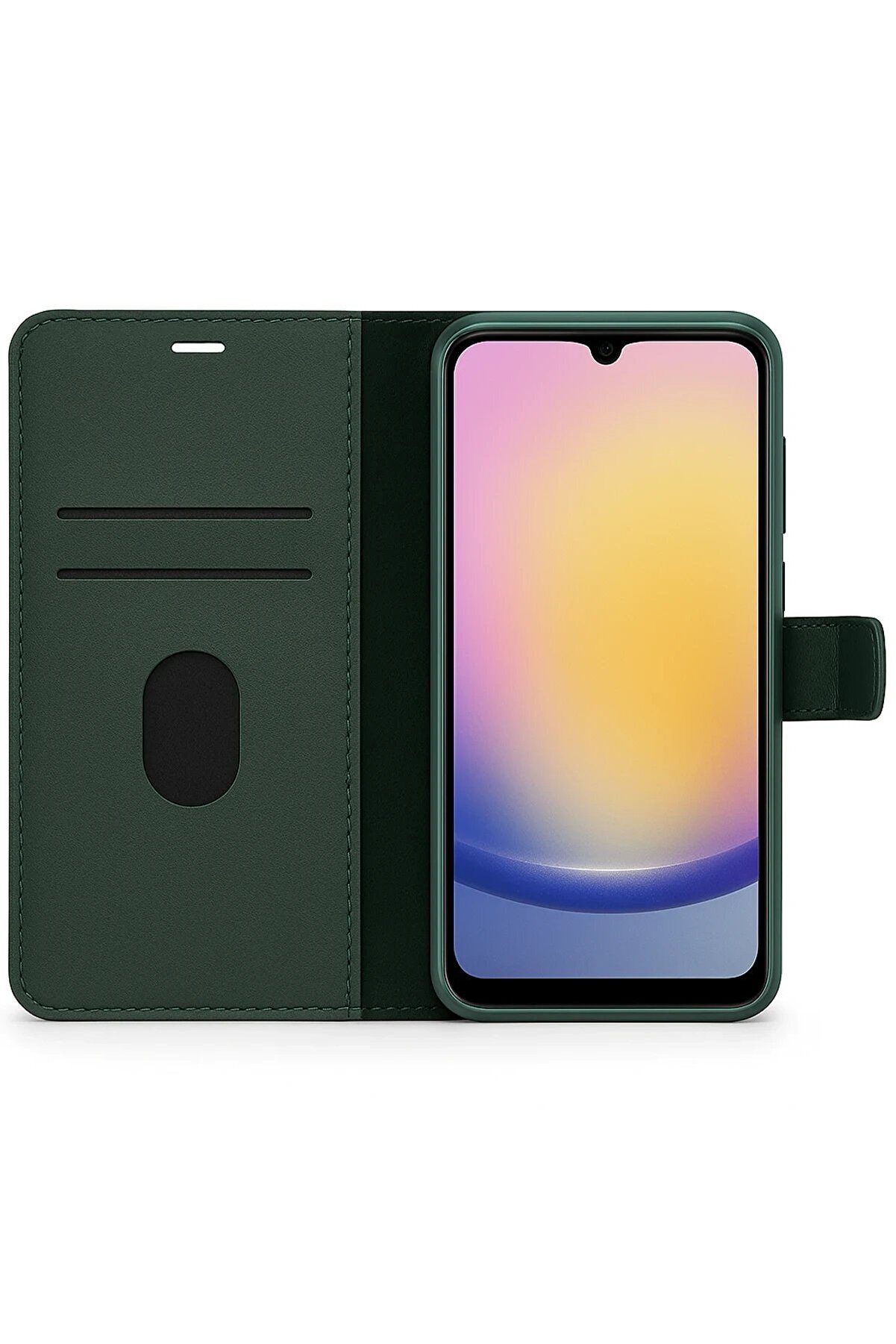 Realme 6İ Kılıf Trend S Plus Kapaklı Kılıf - Gold - Dropx4006-6811