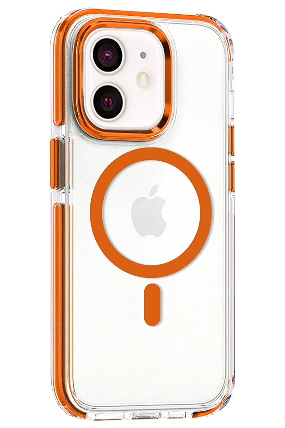 İphone 11 Bella Magsafe Kapak - Turuncu - Dropx7033-4858