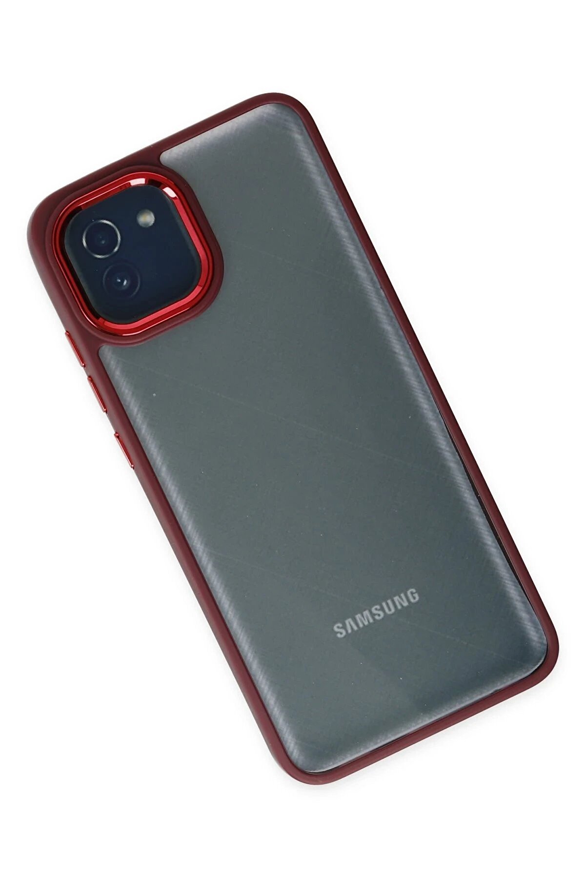 Samsung Galaxy A03 Kılıf Dora Kapak - Kırmızı - Dropx8668-7649