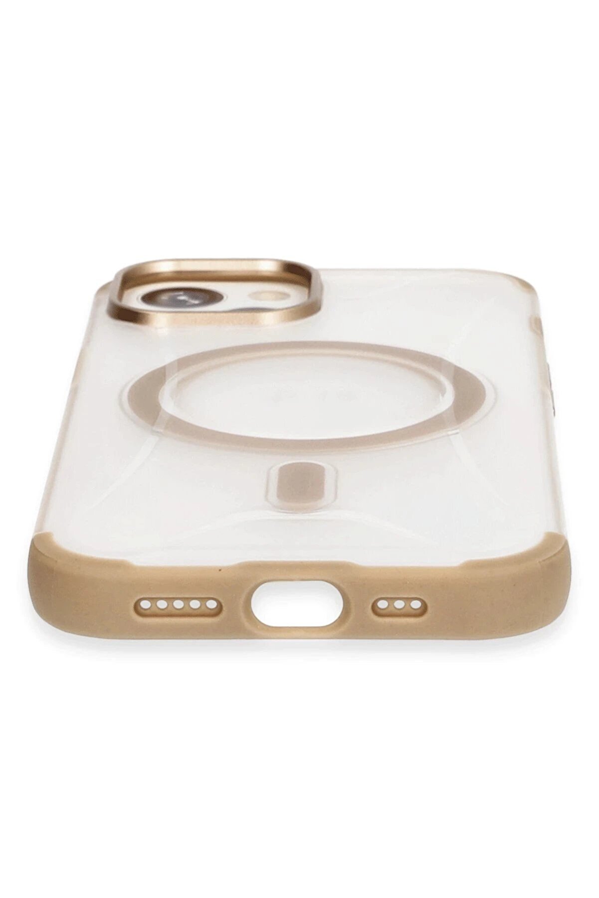 İphone 15 Hi̇lton Magsafe Kapak - Gold - Dropx6525-1762