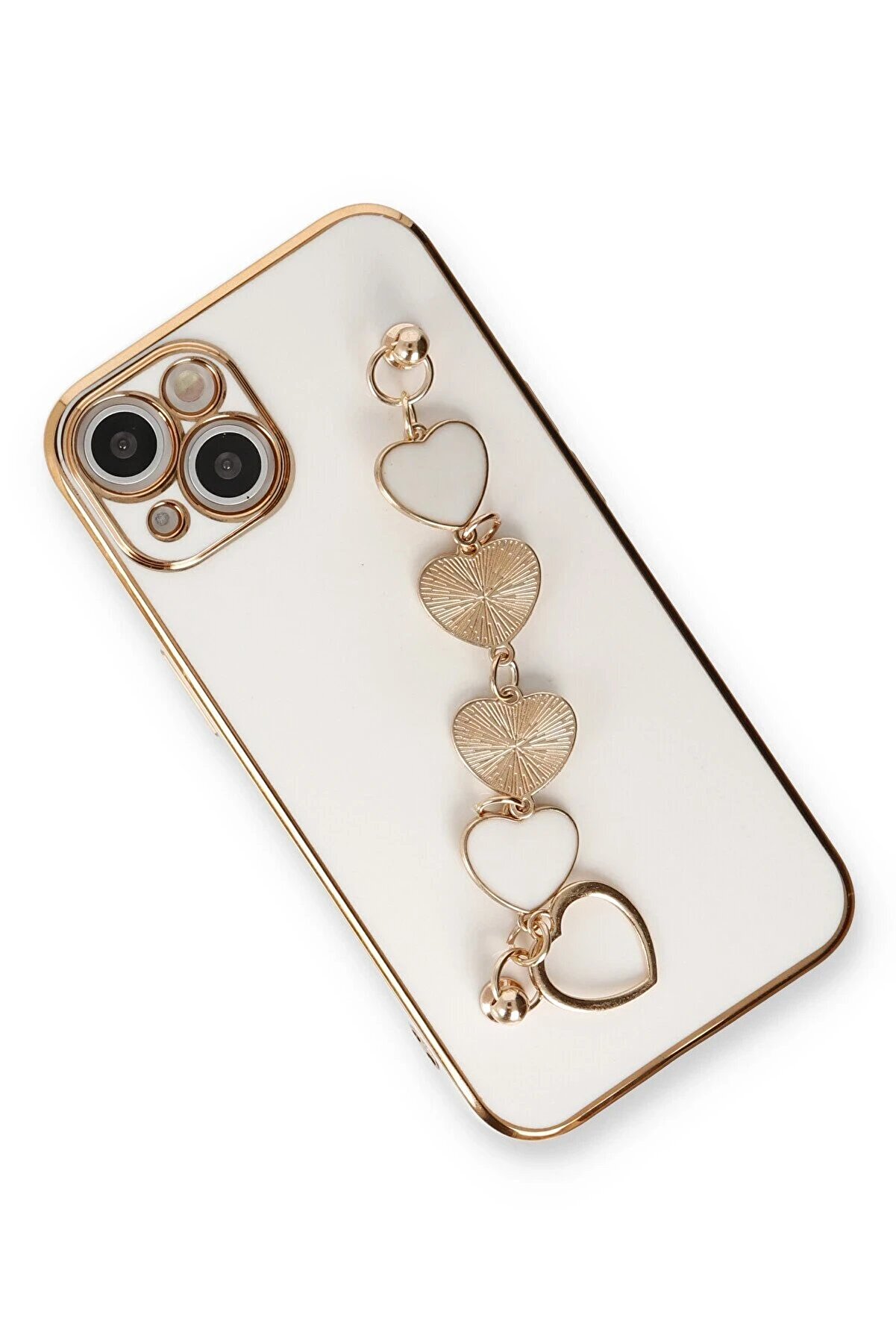 İphone 14 Kılıf Esi̇la Si̇li̇kon - Beyaz - Dropx9909-3193