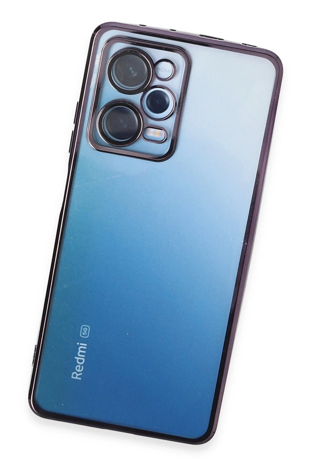 Xi̇aomi̇ Redmi̇ Note 12 Pro 5G Kılıf Lensli̇ Si̇li̇kon - Mor - Dropx4922-9667