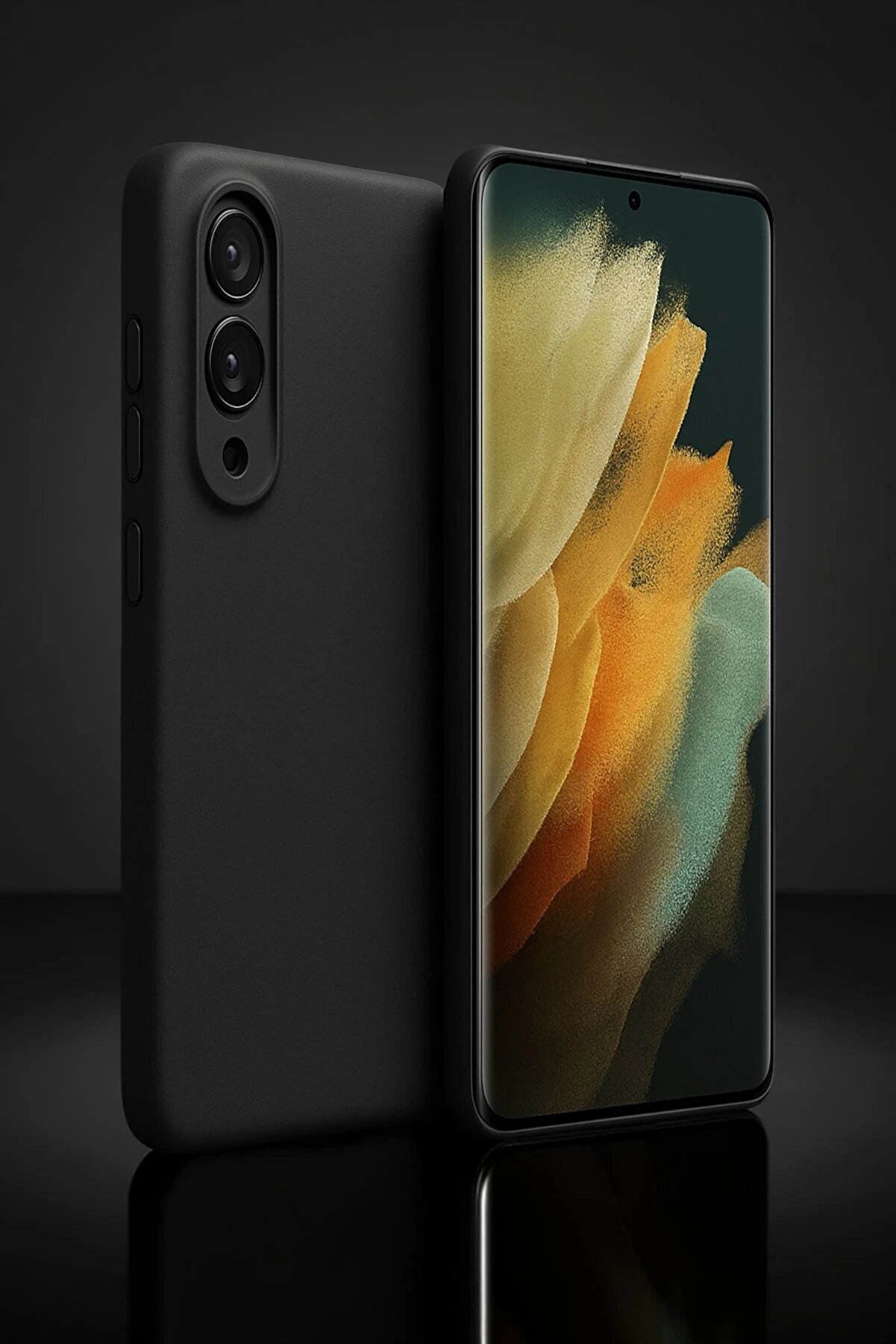 Samsung Galaxy S25 Edge Fi̇rst Si̇li̇kon - Kahverengi̇ - Dropx1441-2863