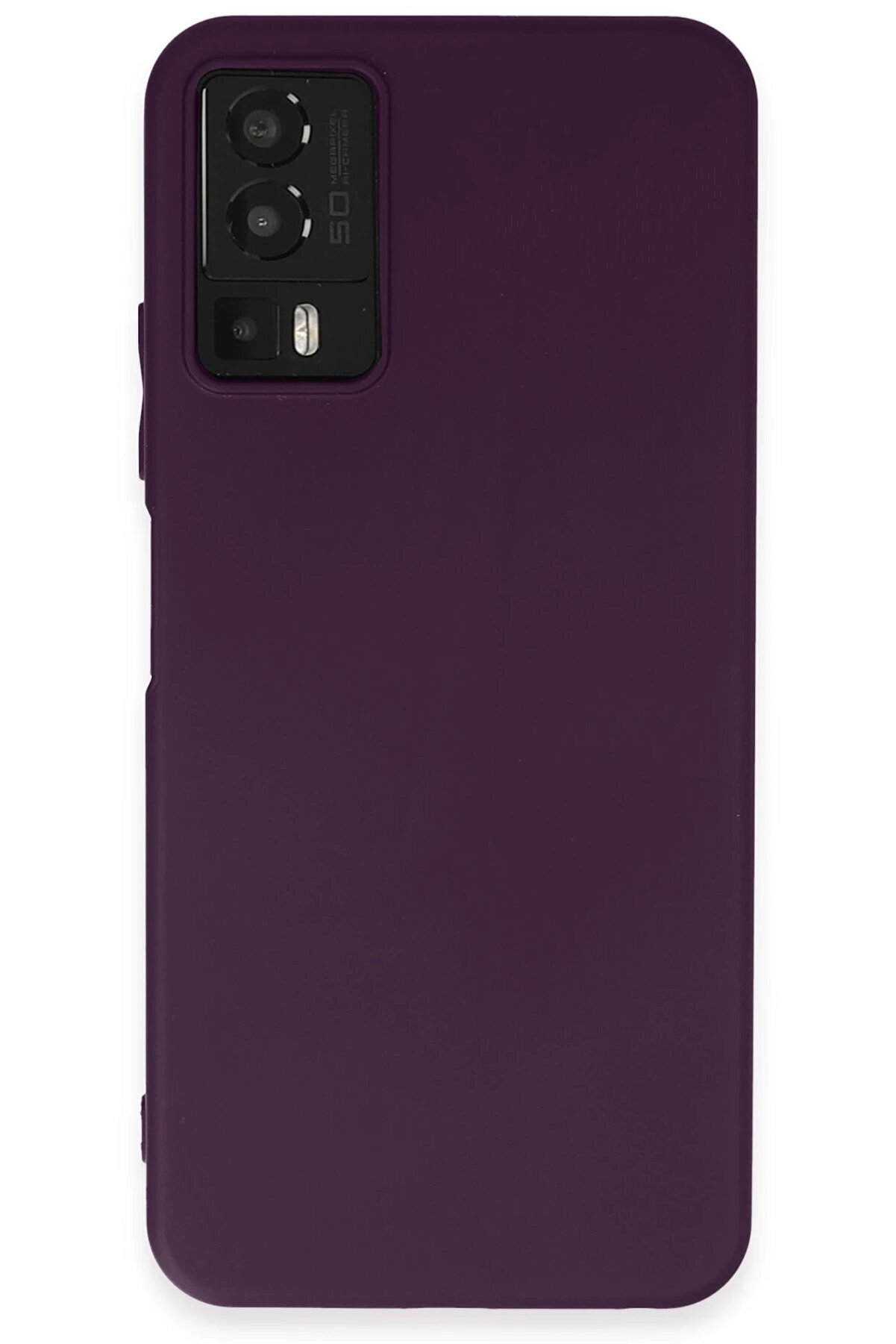 CepteToptan General Mobile GM 23 Kılıf First Silikon - Mor - DROPX5264-3094