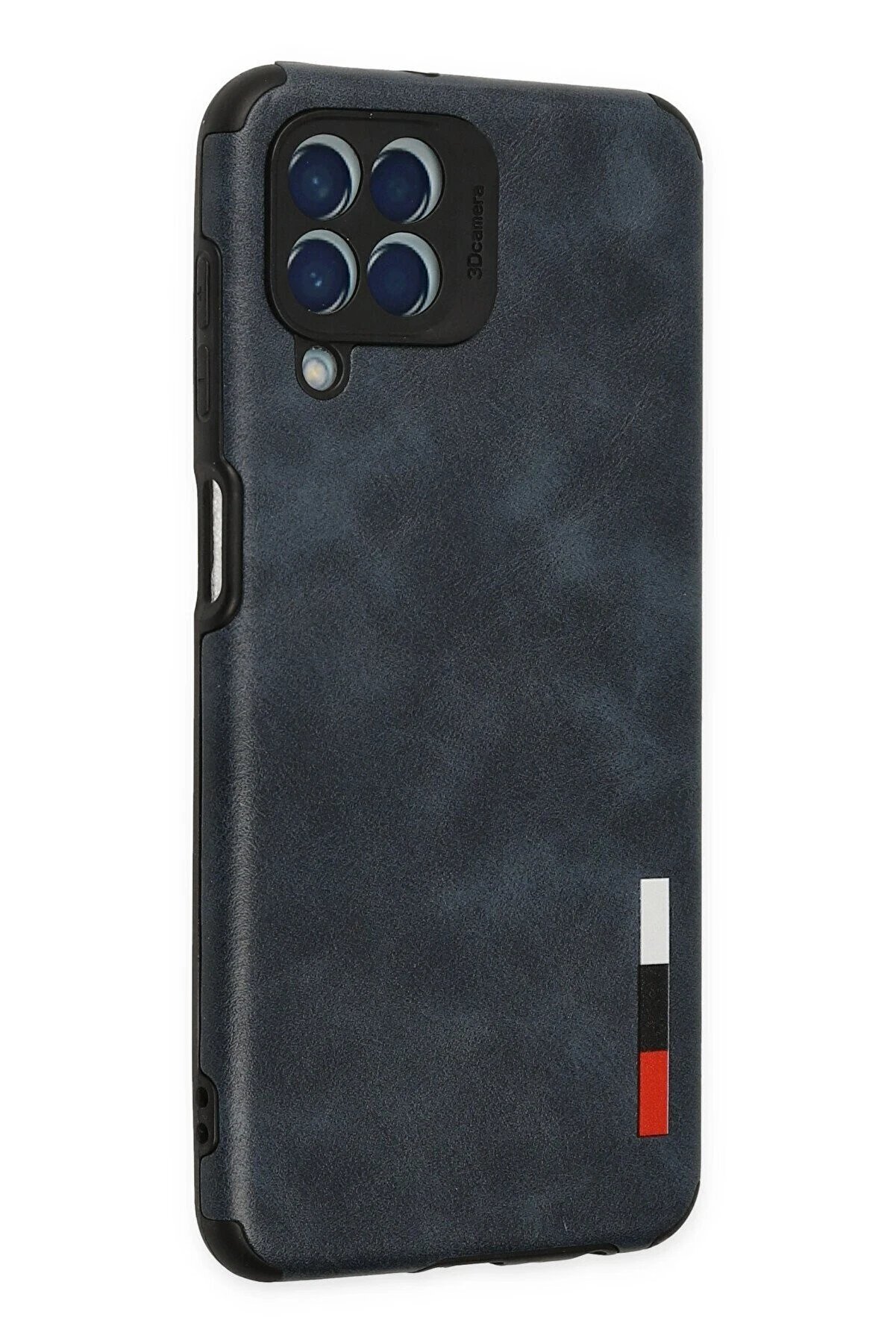 Samsung Galaxy M33 Kılıf Loop Deri̇ Si̇li̇kon - Laci̇vert - Dropx6414-7491