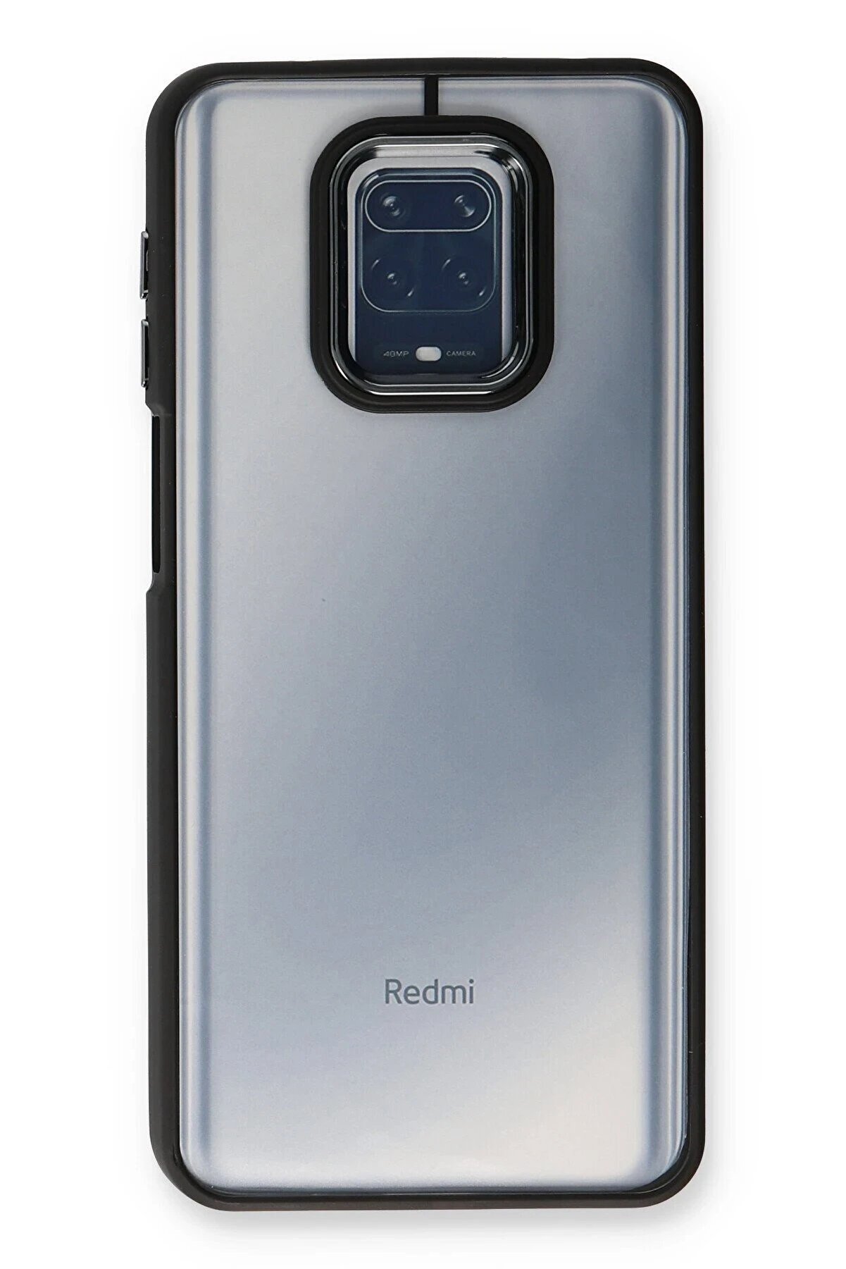 Xi̇aomi̇ Redmi̇ Note 9 Pro Kılıf Dora Kapak - Si̇yah - Dropx6835-5748