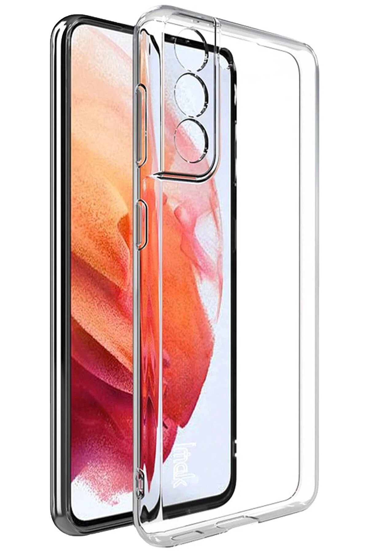 CepteToptan Samsung Galaxy S22 Kılıf Lüx Şeffaf Silikon - DROPX7644-9199