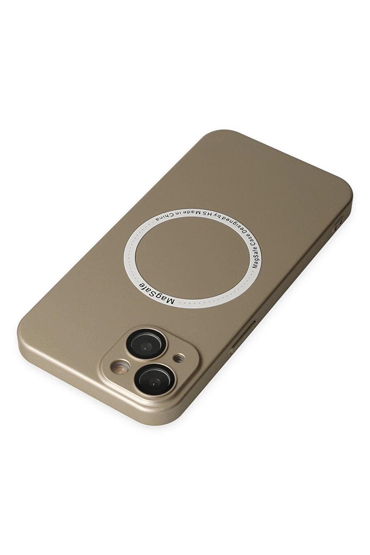 İphone 14 Plus Kılıf Jack Magneti̇csafe Lens Si̇li̇kon - Gold - Dropx2658-8199