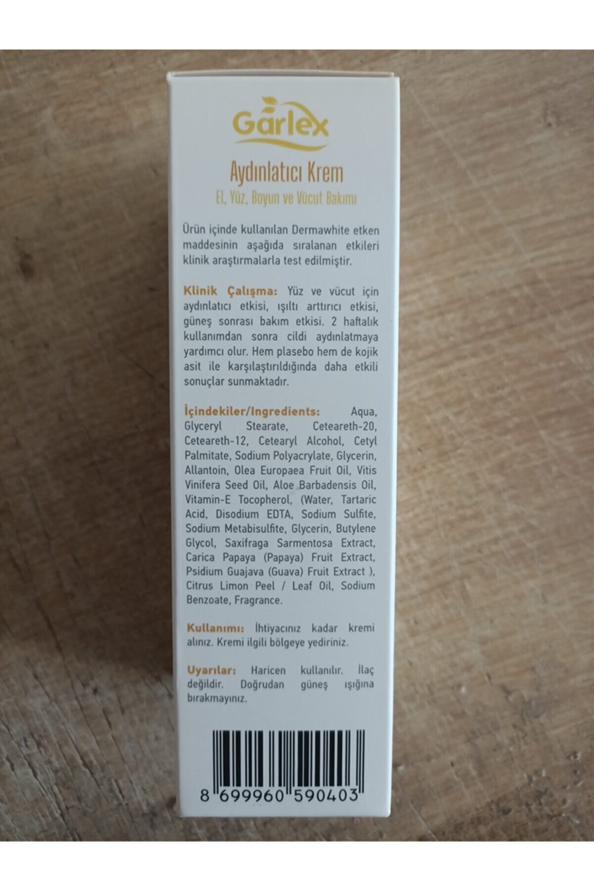 Aydınlatıcı Krem 100 Ml