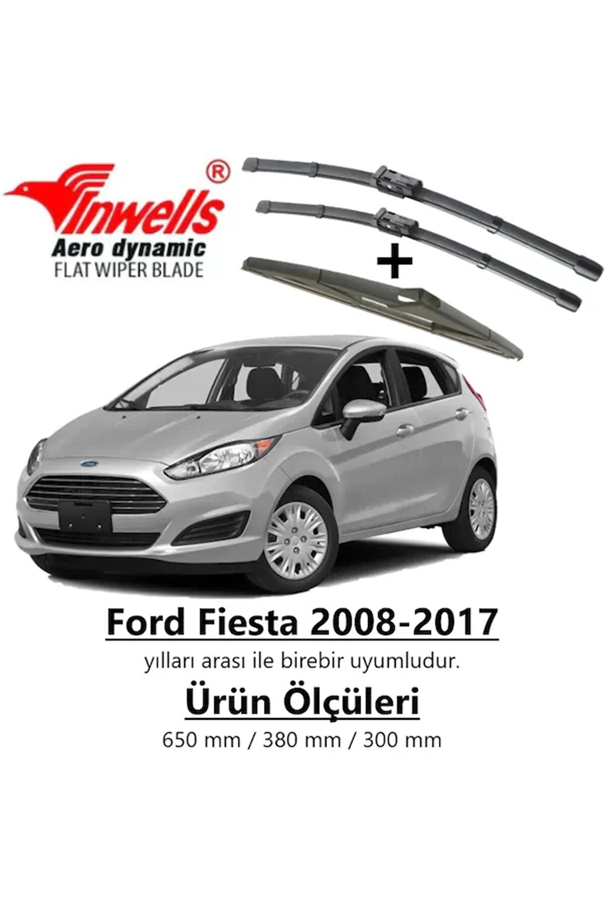 Ford Fi̇esta Ön Arka Muz Si̇lecek Takımı (2008-2017)