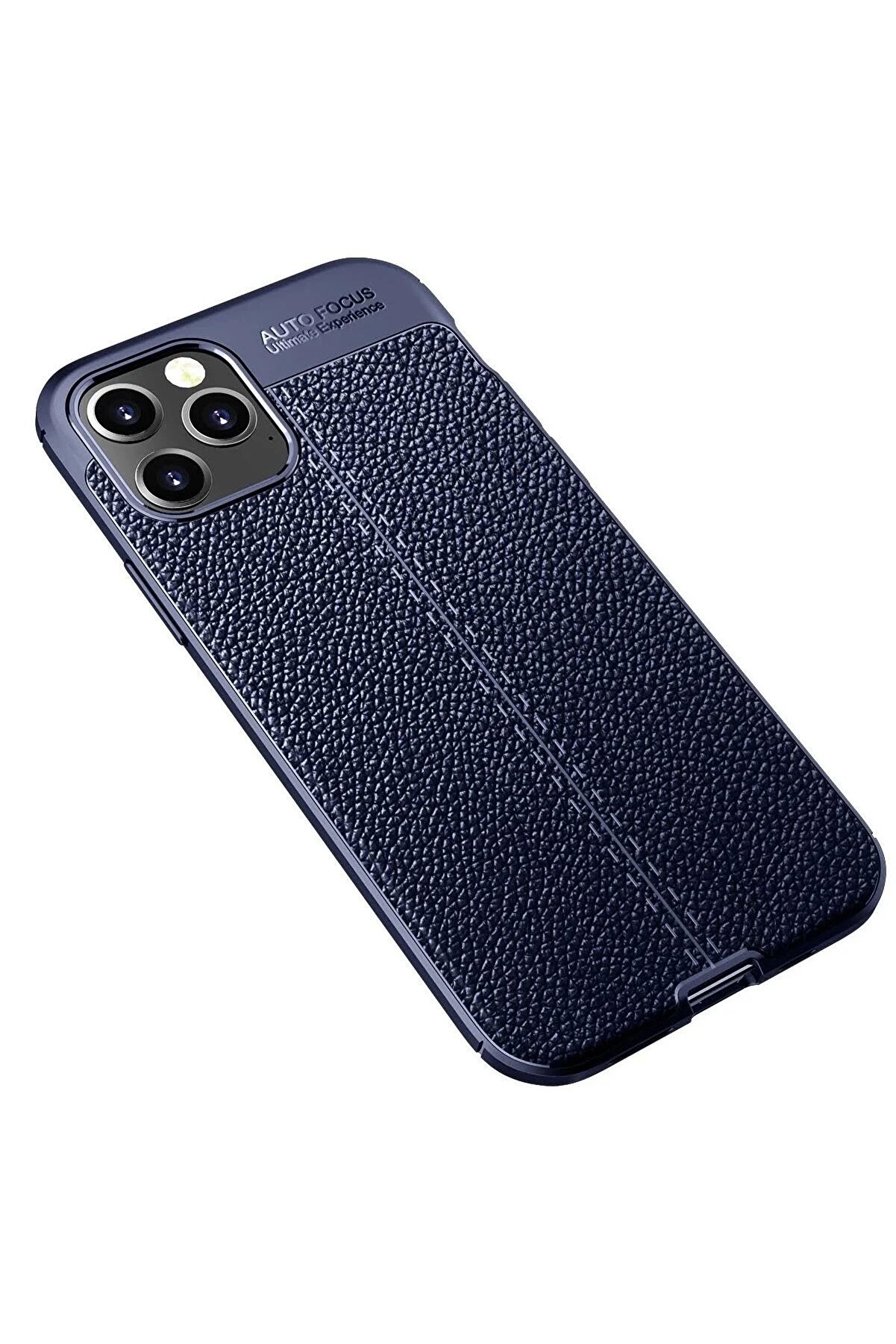 İphone 12 Pro Kılıf Auto Focus Kapak - Laci̇vert