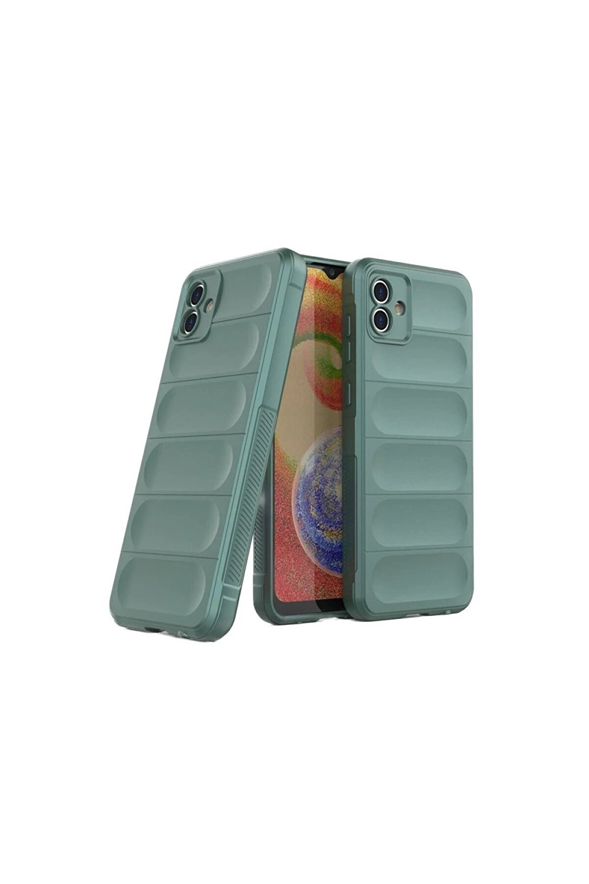 Samsung Galaxy A06 Kılıf Opti̇mum Si̇li̇kon - Koyu Yeşi̇l - Dropx9269-9543