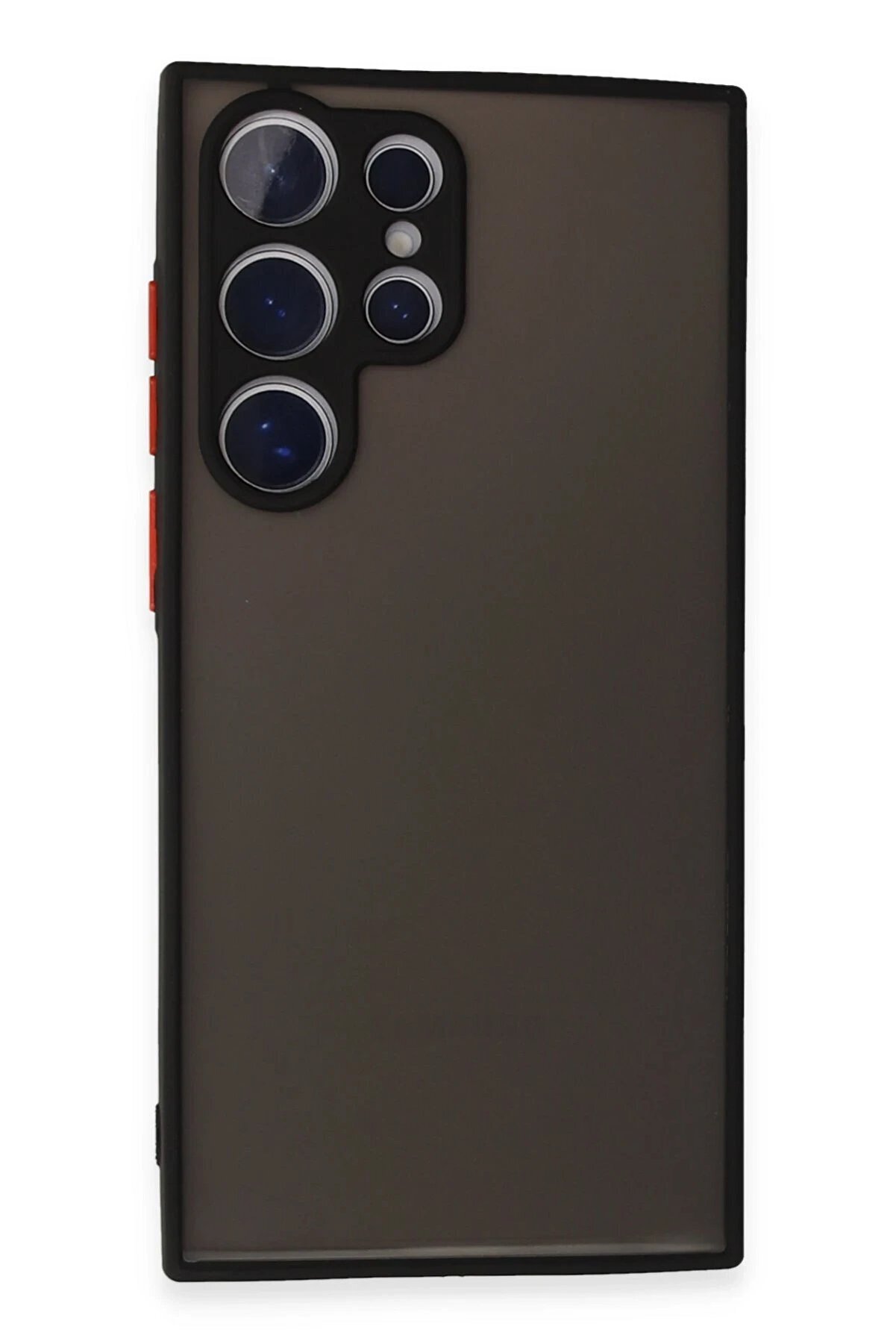 CepteToptan Samsung Galaxy S24 Ultra Kılıf Montreal Silikon Kapak - Siyah - DROPX8261-3364