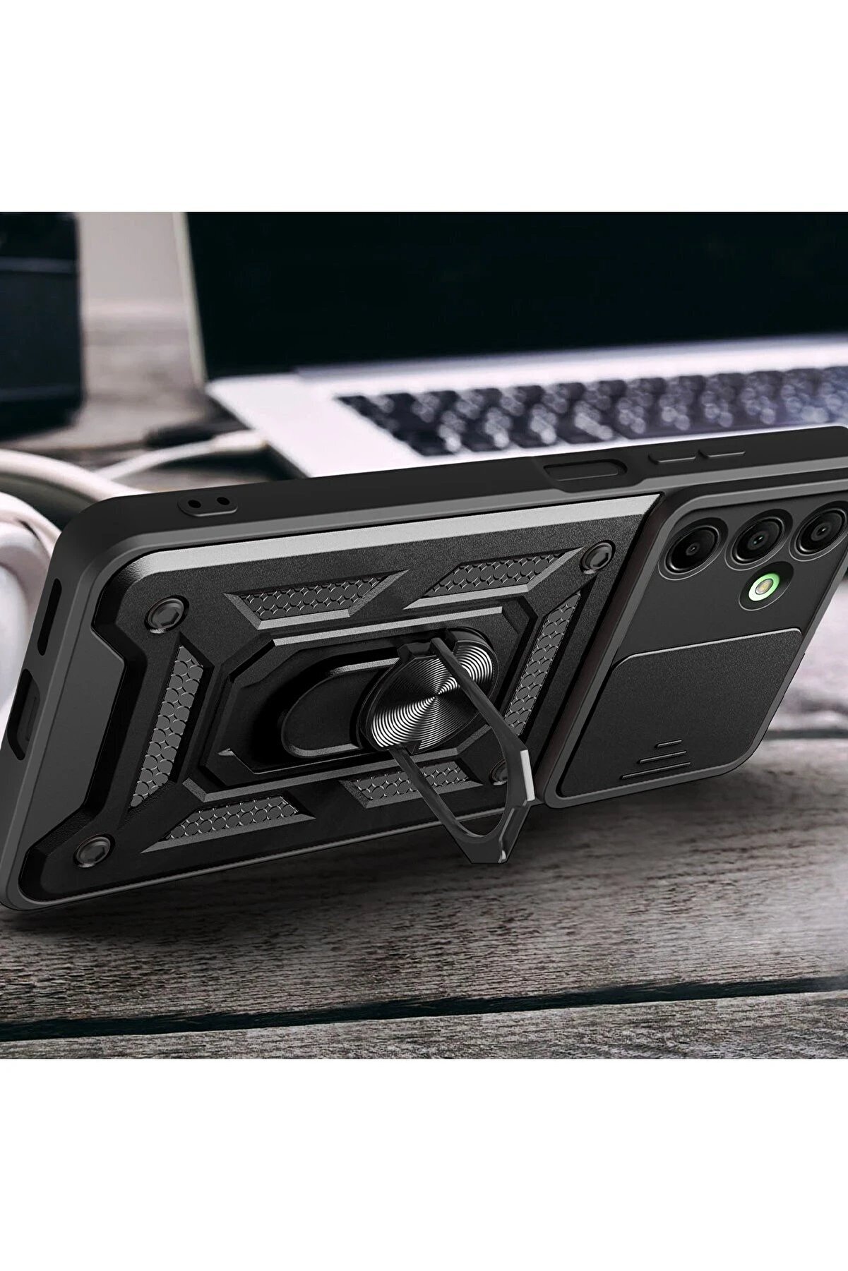 Samsung Galaxy A16 5G Kılıf Pars Lens Y&uuml;z&uuml;kl&uuml; Si̇li̇kon - Laci̇vert - Dropx2406-7593