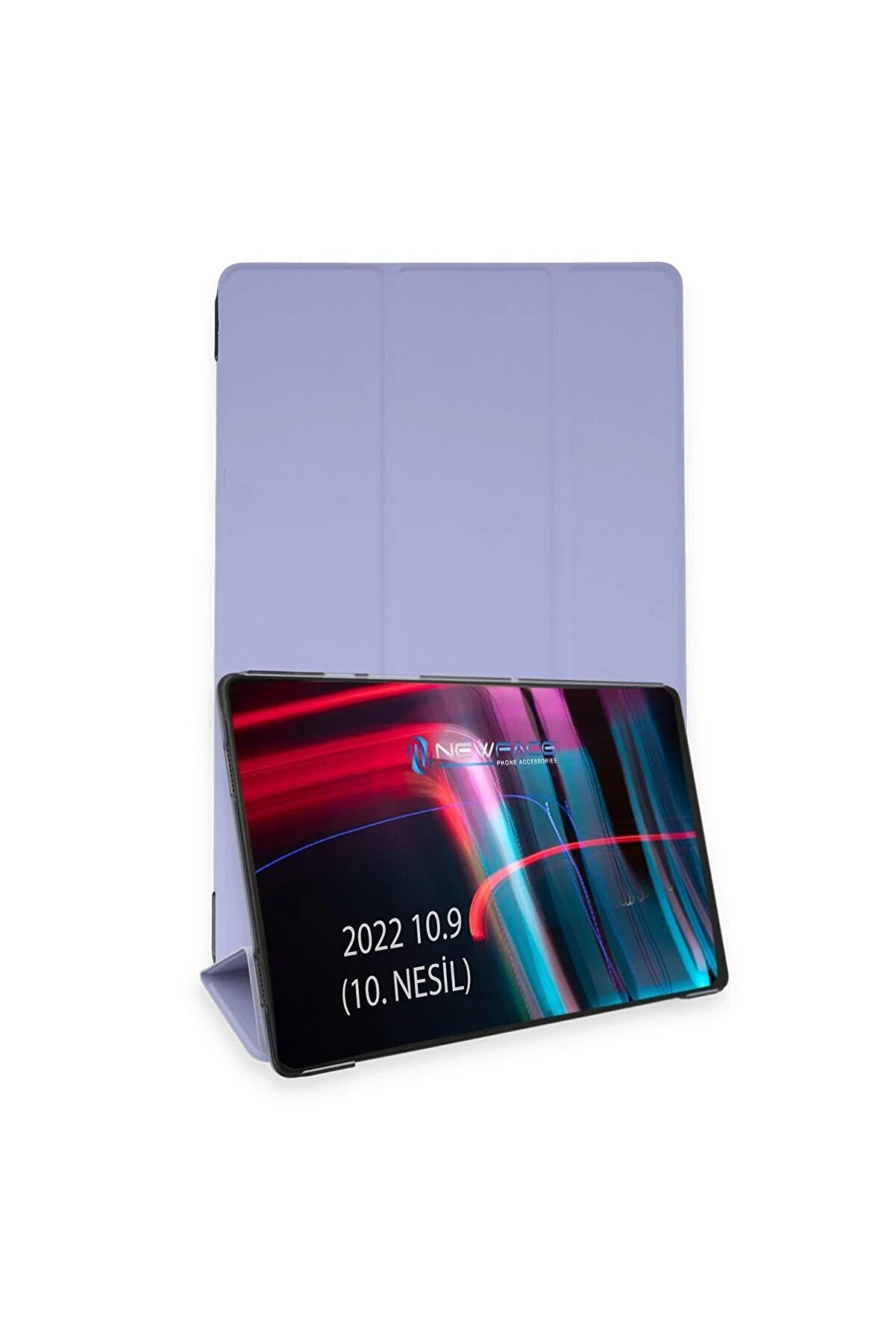 CepteToptan iPad 2022 10.9 (10.nesil) Kılıf Tablet Smart Kılıf - Lila - DROPX1934-5558