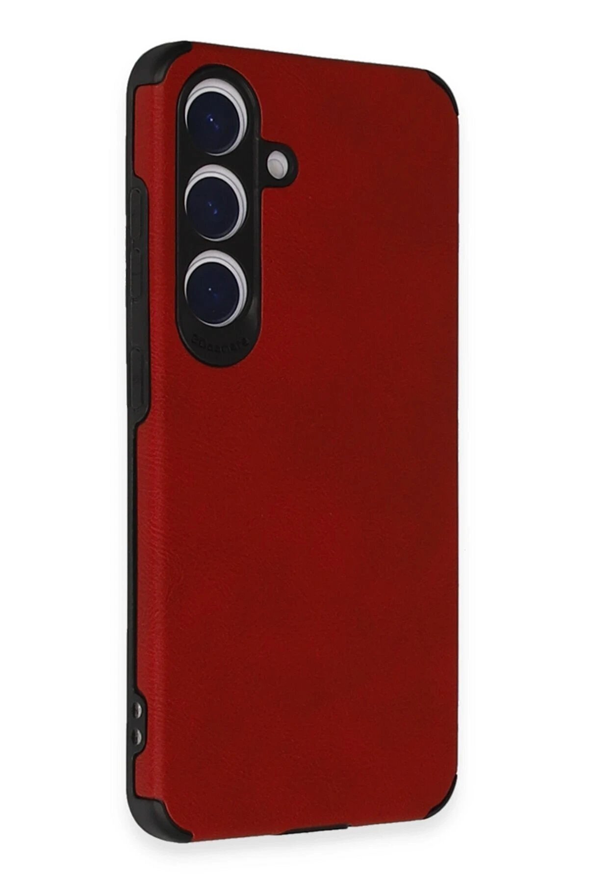 Samsung Galaxy S24 Kılıf Loop Deri̇ Si̇li̇kon - Kırmızı - Dropx2025-5558