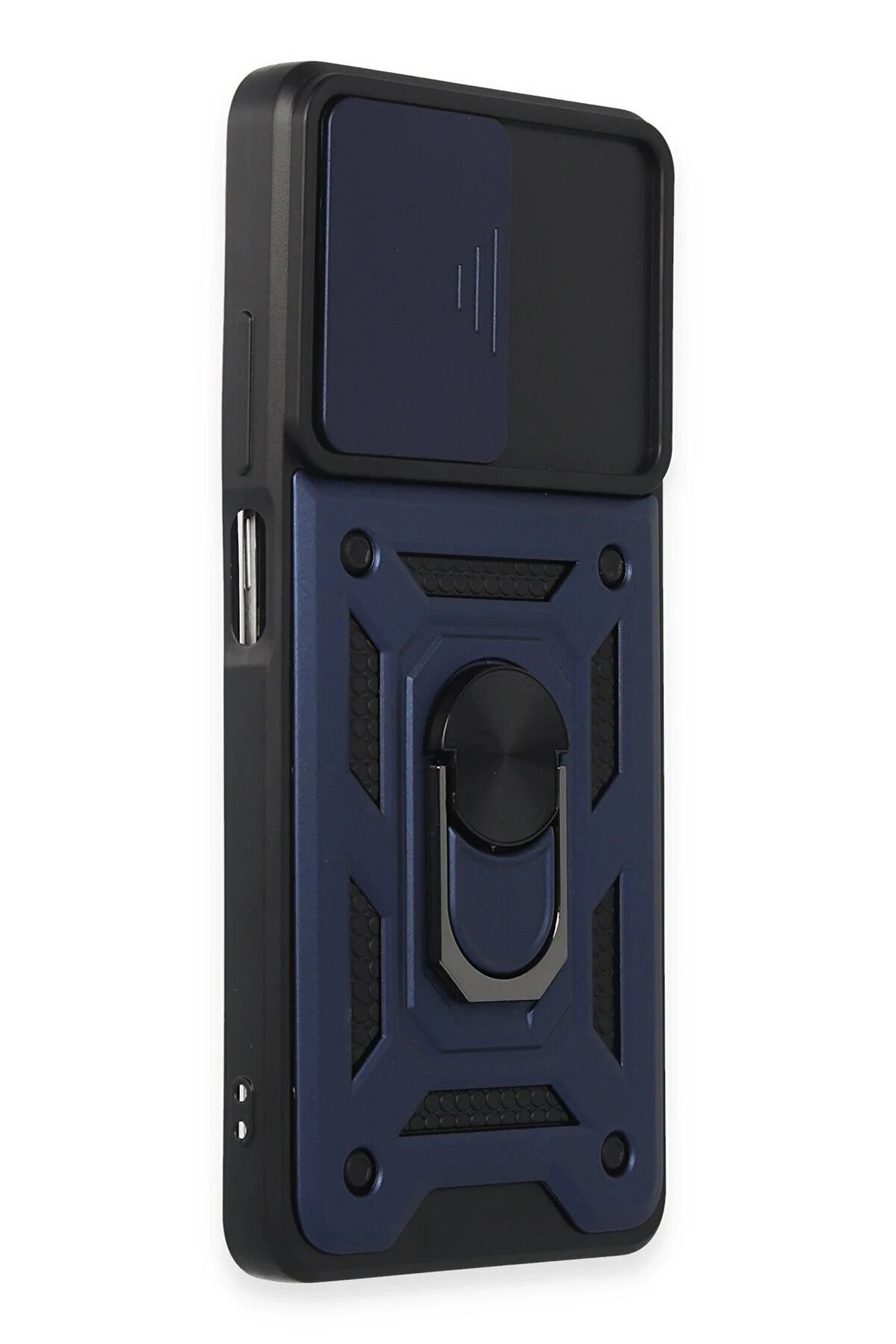 Xi̇aomi̇ Redmi̇ Note 12 Pro 5G Kılıf Pars Lens Y&uuml;z&uuml;kl&uuml; Si̇li̇kon - Laci̇vert - Dropx4554-8418