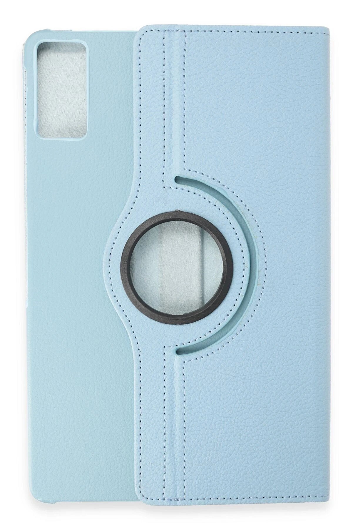 CepteToptan Xiaomi Redmi Pad SE Kılıf 360 Tablet Deri Kılıf - Turkuaz - DROPX9087-8812