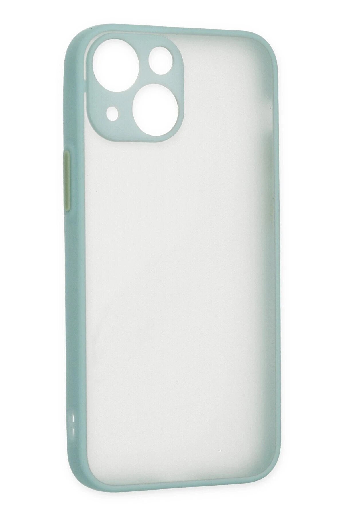 İphone 15 Plus Kılıf Montreal Si̇li̇kon Kapak - Açık Yeşi̇l - Dropx4739-3984