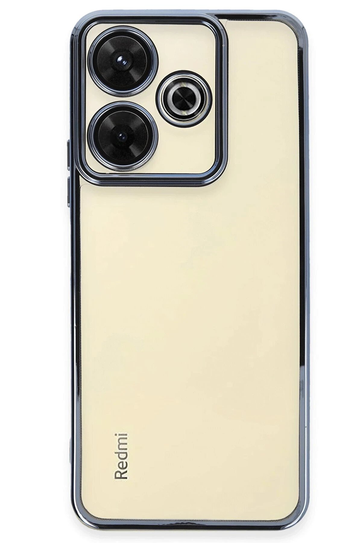 CepteToptan Xiaomi Redmi 13 4G Kılıf Lensli Silikon - Açık Mavi - DROPX3770-6682