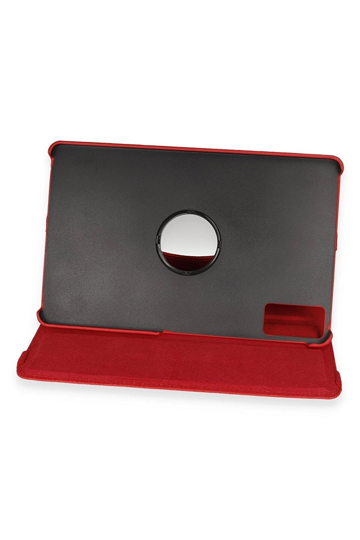 Xi̇aomi̇ Redmi̇ Pad Se Kılıf 360 Tablet Deri̇ Kılıf - Kırmızı - Dropx7232-2877